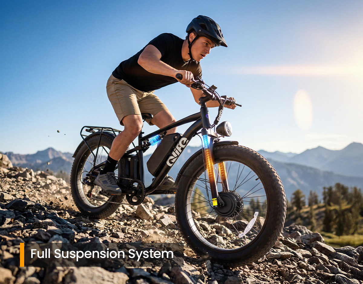 Racer Max Full Suspension System Trail Performance