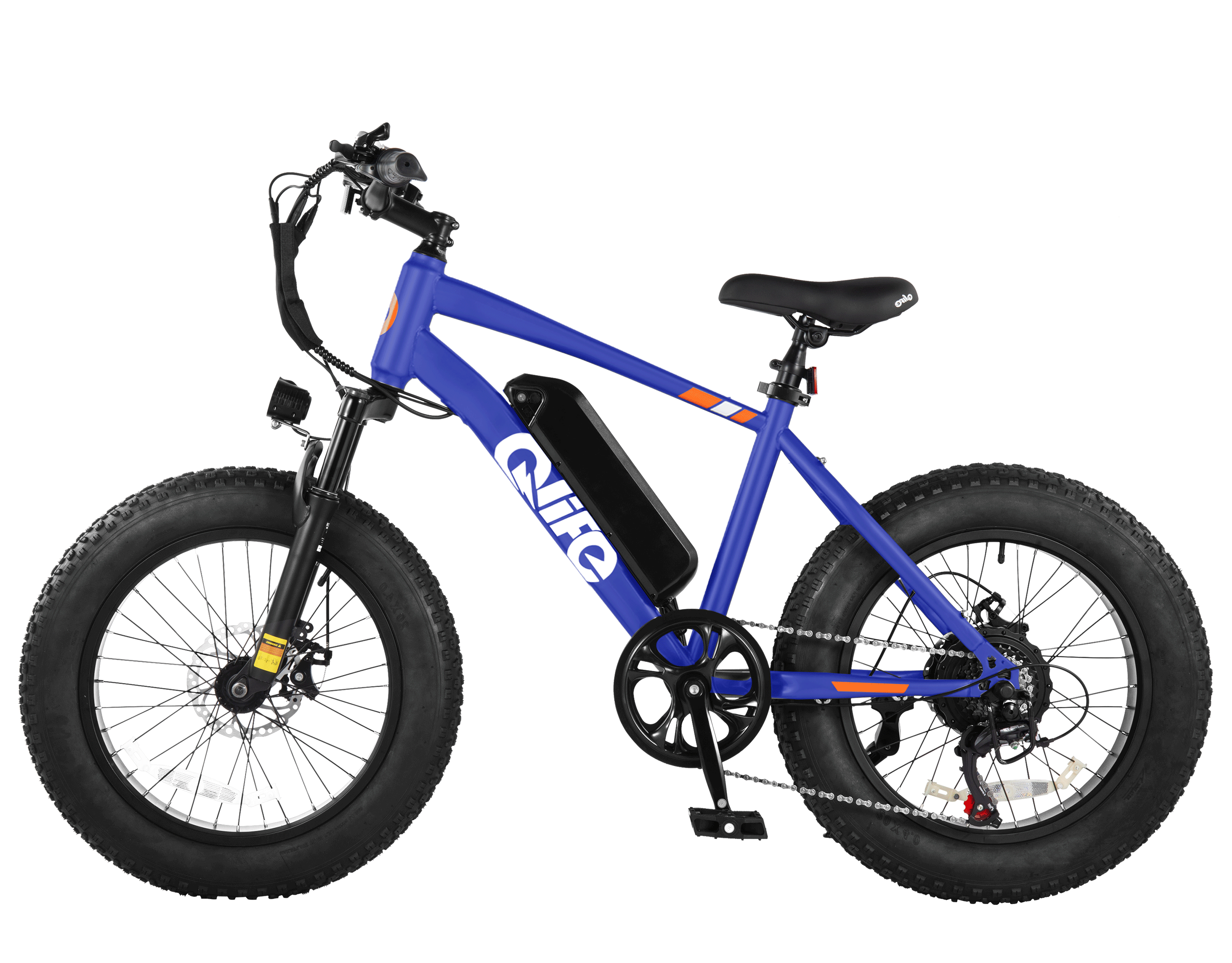 Qlife Racer Fat Tire Electric Bike, 48V 750W Adult Beach Snow E-Bike US Wholesale MOQ 1