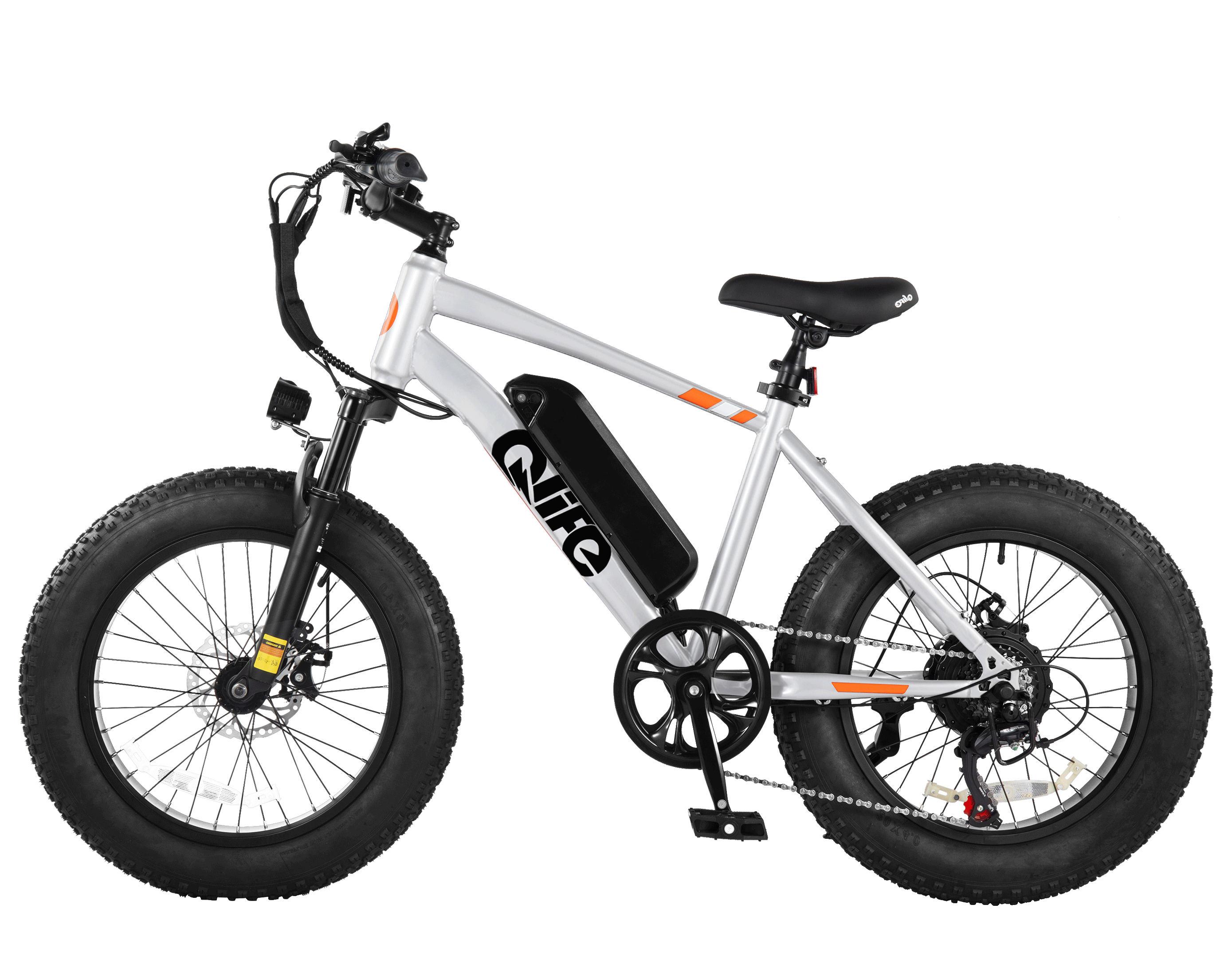 Qlife Racer Fat Tire Electric Bike, 48V 750W Adult Beach Snow E-Bike US Wholesale MOQ 1