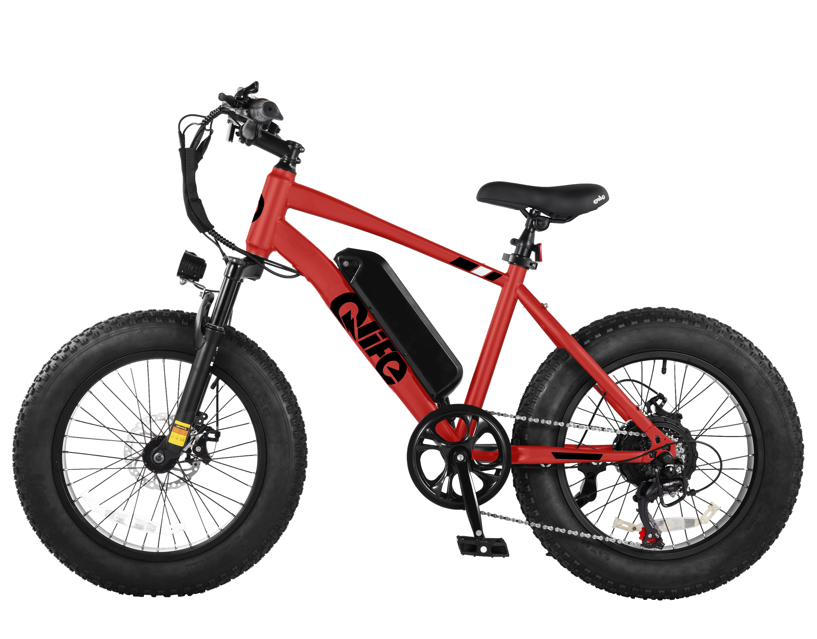 Qlife Racer Fat Tire Electric Bike, 48V 750W Adult Beach Snow E-Bike US Wholesale MOQ 1