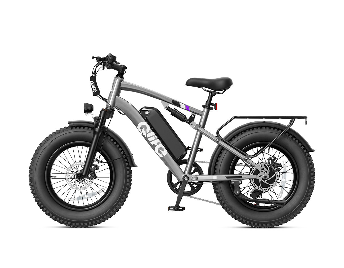 Racer 2.0 20x4.0 Fat Tire Electric Bike, 48V 750W Peak 1200W Adult Beach Snow E-Bike US Wholesale MOQ 1