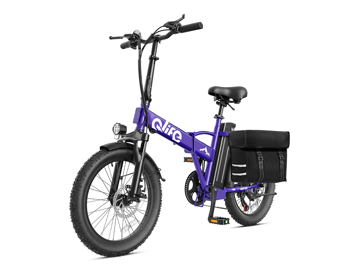 Hunter 20" Folding All-Terrain E-Bike, Peak 1200W 48V Removable Battery, US Warehouse Wholesale MOQ 1