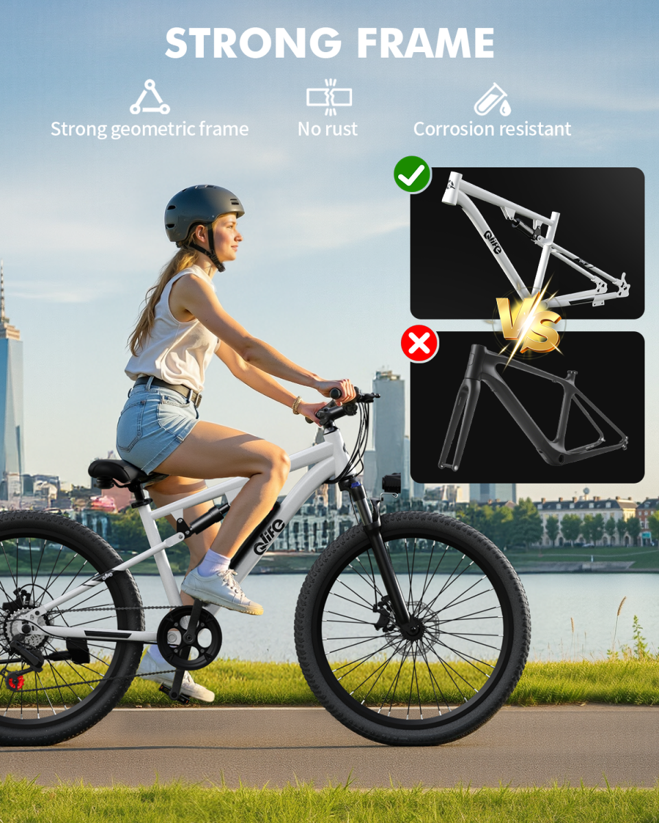 Racer 27.5 Ultra Geometric Carbon Steel Frame