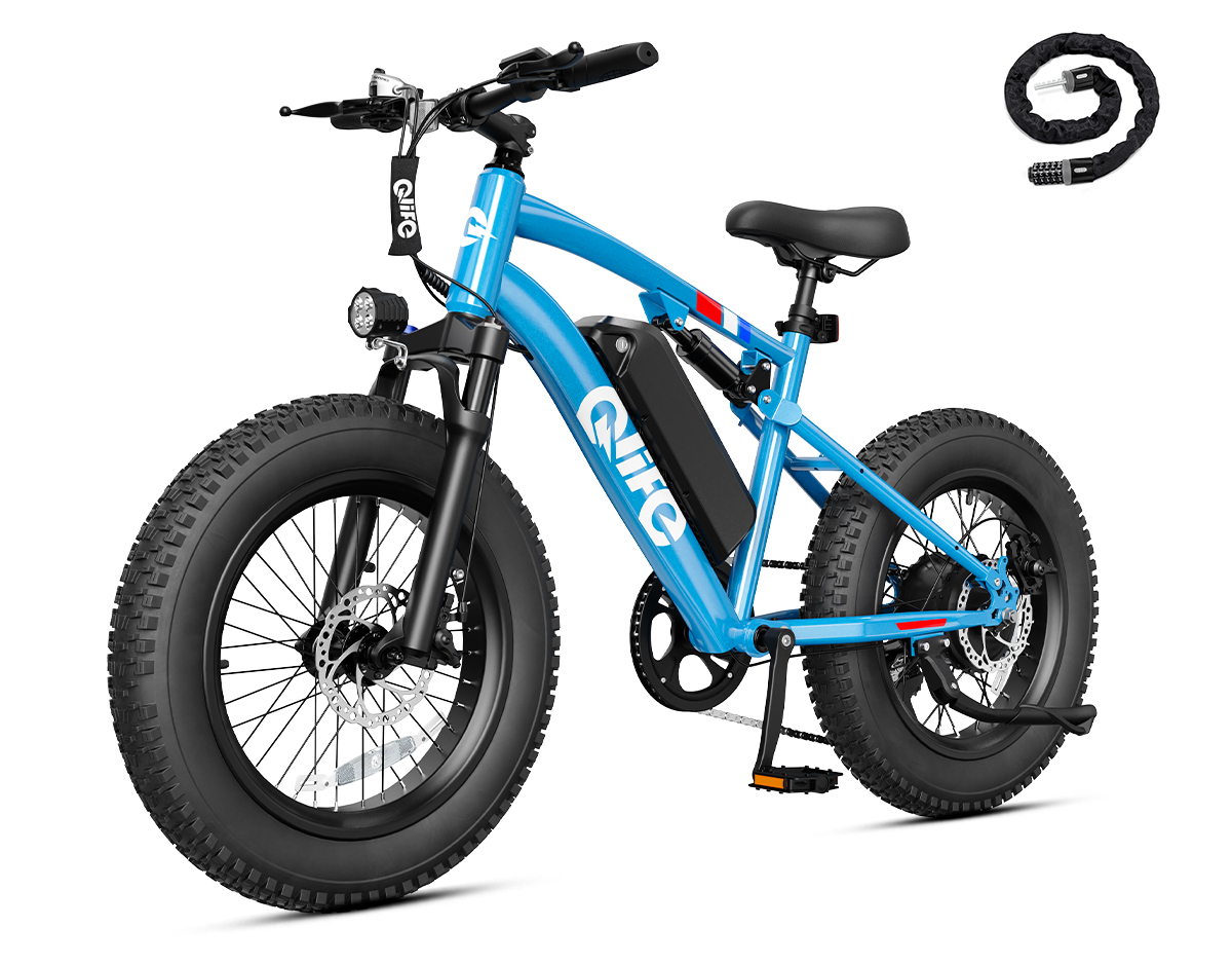 Racer 2.0 20x4.0 Fat Tire Electric Bike, 48V 750W Peak 1200W Adult Beach Snow E-Bike US Wholesale MOQ 1