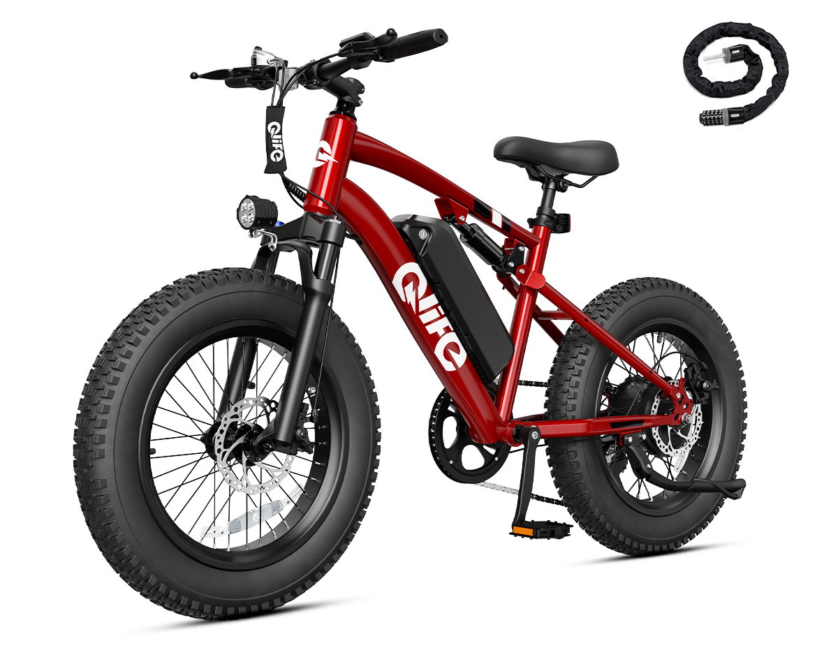 Racer 2.0 20x4.0 Fat Tire Electric Bike, 48V 750W Peak 1200W Adult Beach Snow E-Bike US Wholesale MOQ 1