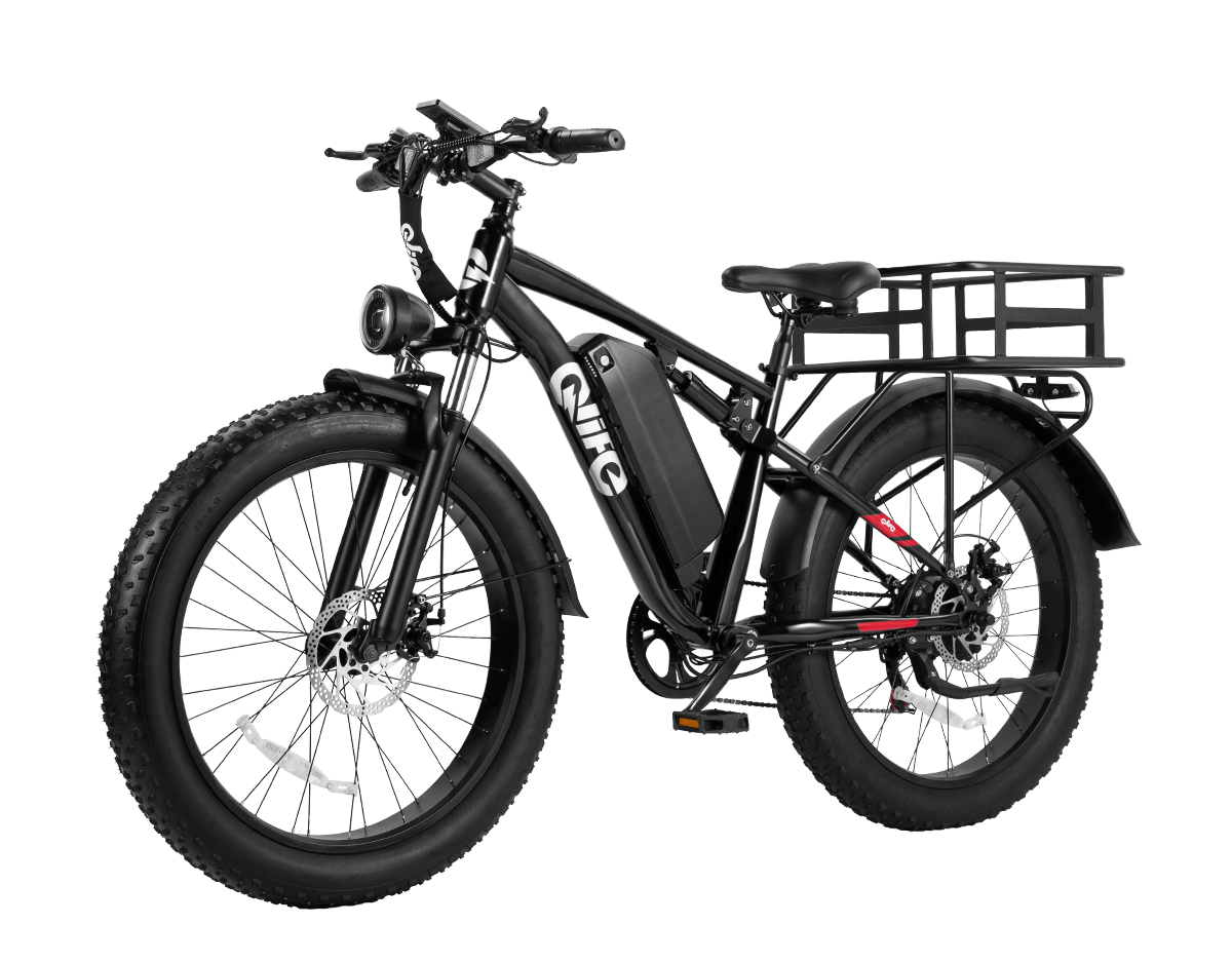 Racer Plus 2.0 26x4.0 Fat Tire Electric Bike, 48V 750W Adult Beach Snow E-Bike US Wholesale MOQ 1