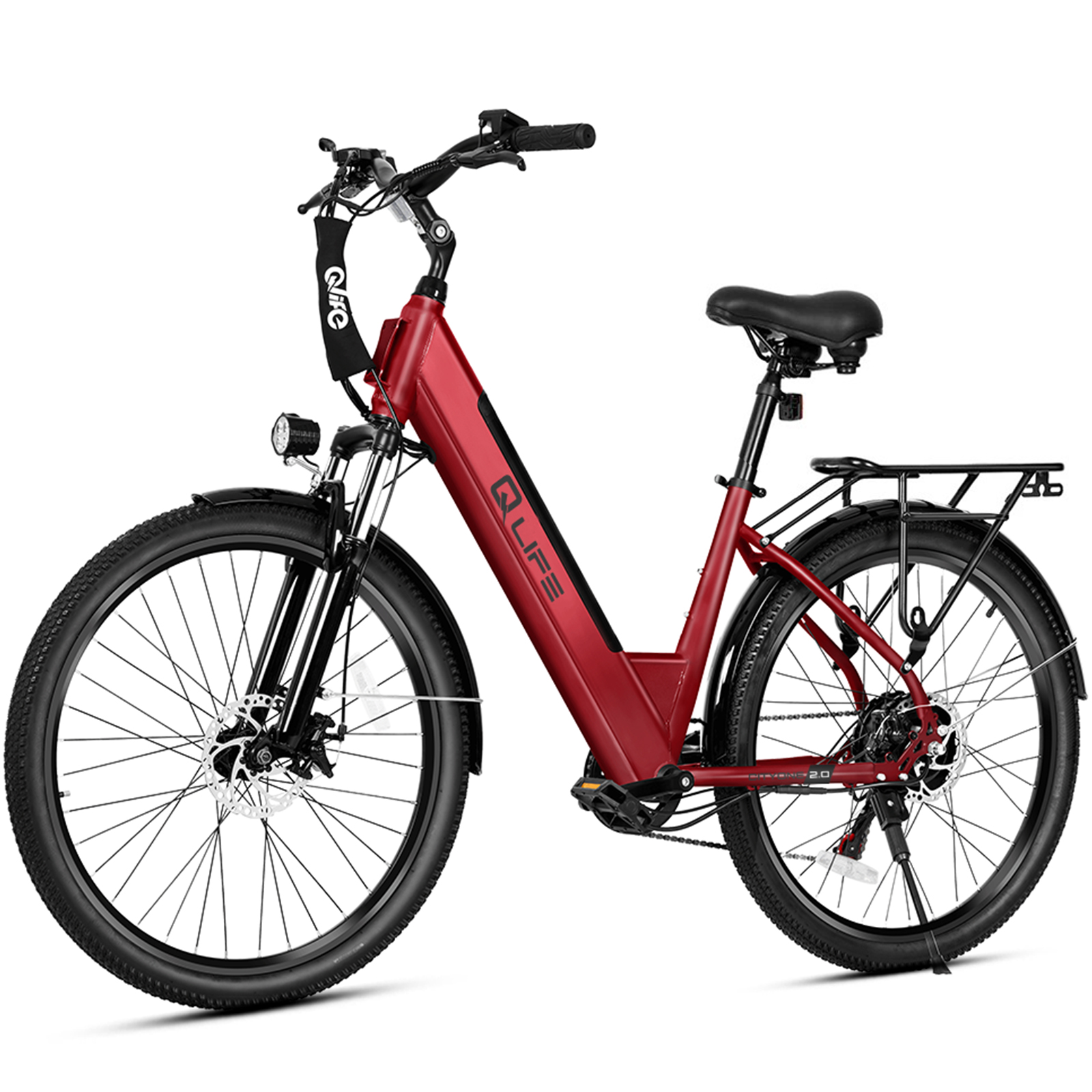 Cityone 2.0 Commuter Electric Bike, 500W 48V Removable Battery, 7-Speed E-Bike US Warehouse Wholesale MOQ 1