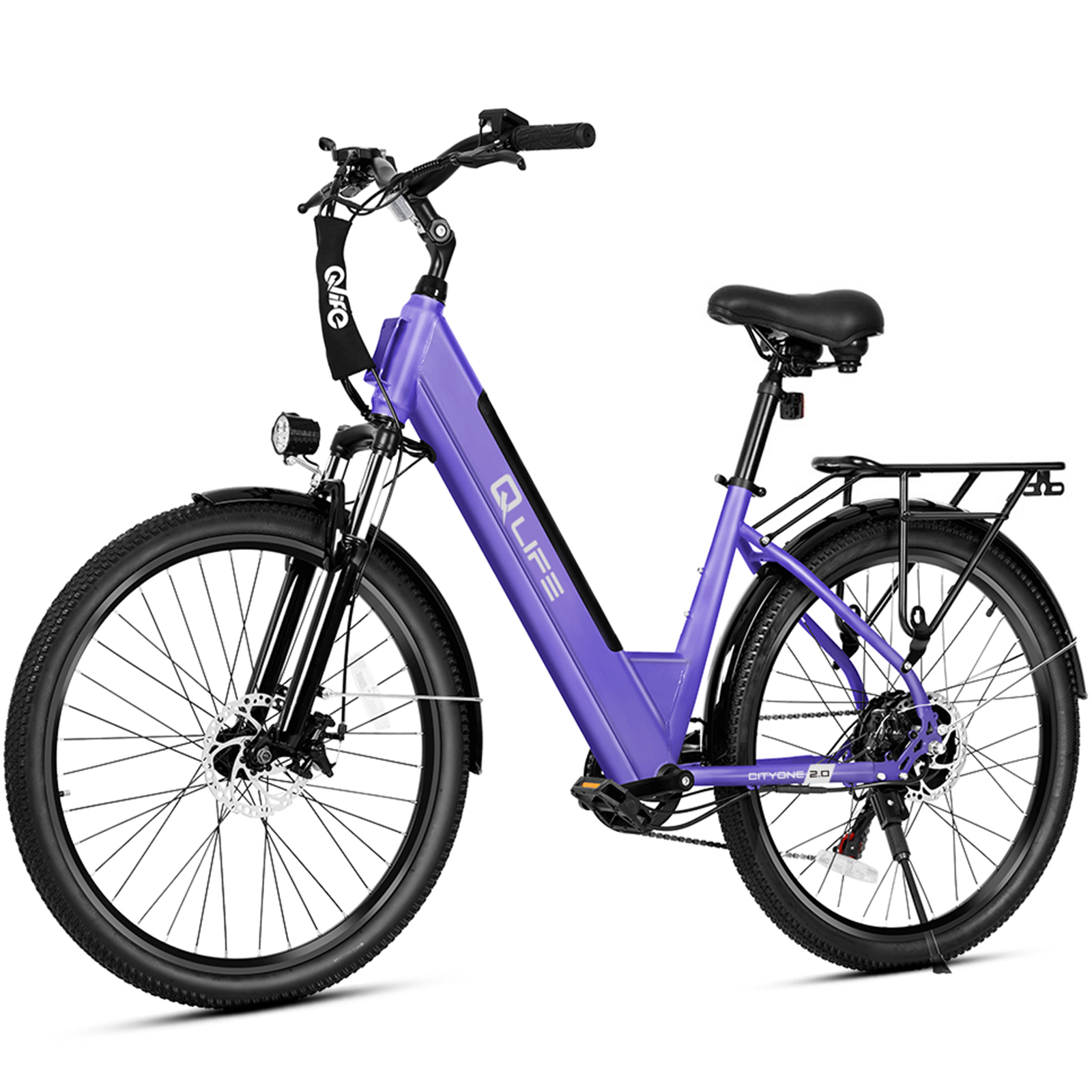Cityone 2.0 Commuter Electric Bike, 500W 48V Removable Battery, 7-Speed E-Bike US Warehouse Wholesale MOQ 1