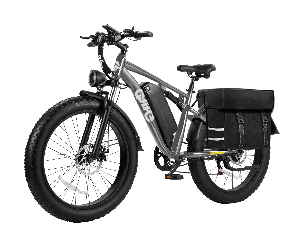 Racer Plus 2.0 26x4.0 Fat Tire Electric Bike, 48V 750W Adult Beach Snow E-Bike US Wholesale MOQ 1