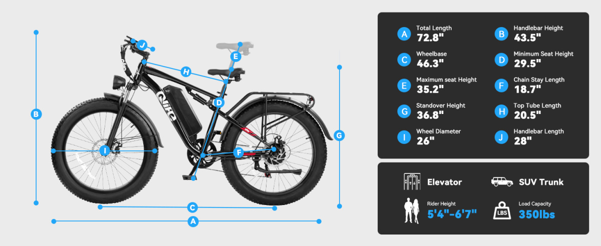 Racer Plus 2.0 geometry dimensions and sizing chart