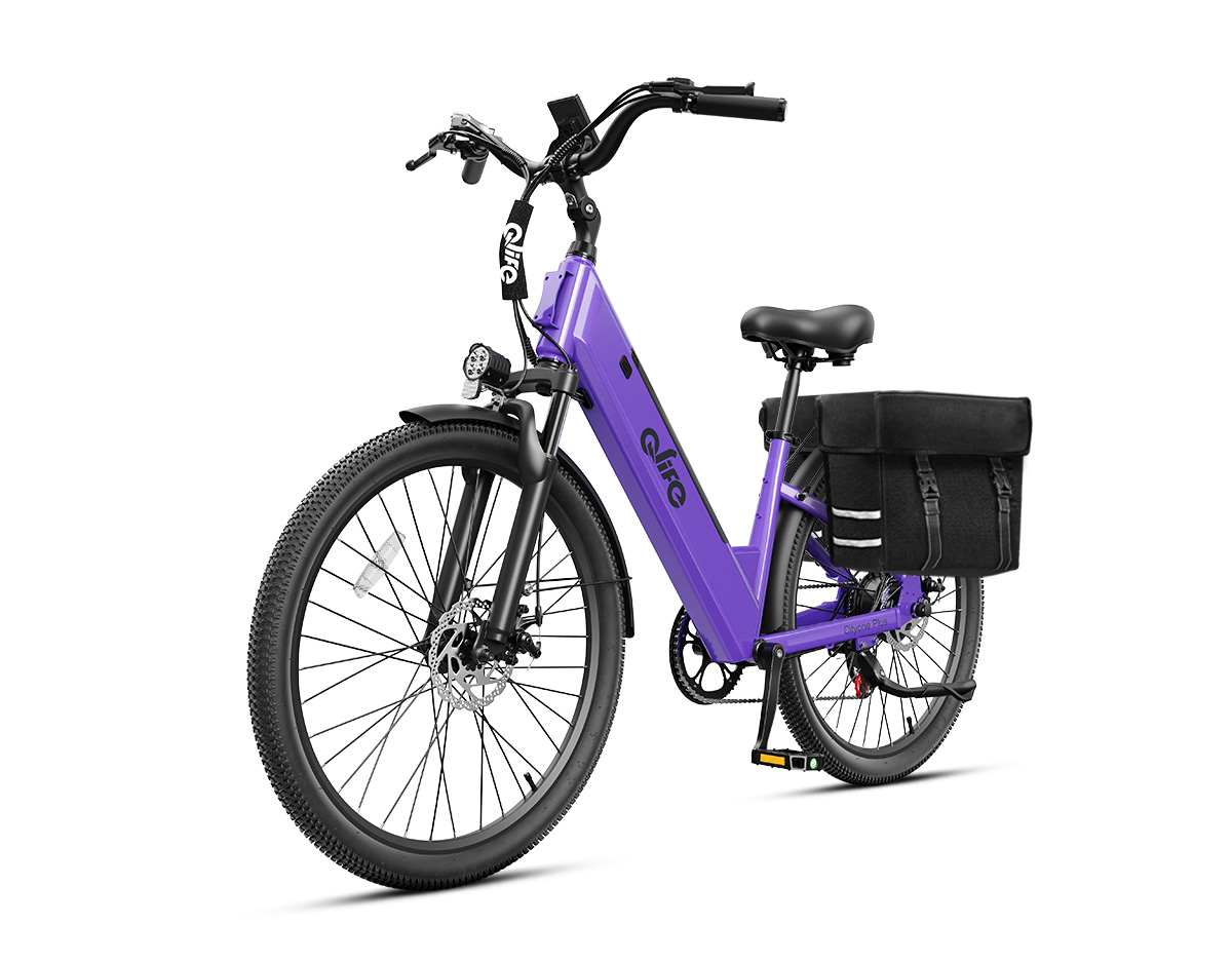 Cityone Plus Step-Thru Electric Commuter Bike, Peak 1000W UL Certified E-Bike US Warehouse Wholesale MOQ 1-Qlife Bike Wholesale | US E-Bike Distributor