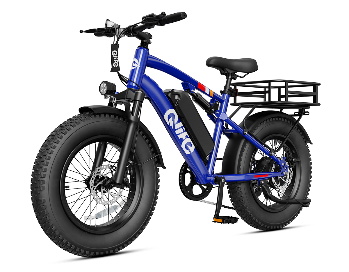 Racer 2.0 20x4.0 Fat Tire Electric Bike, 48V 750W Peak 1200W Adult Beach Snow E-Bike US Wholesale MOQ 1