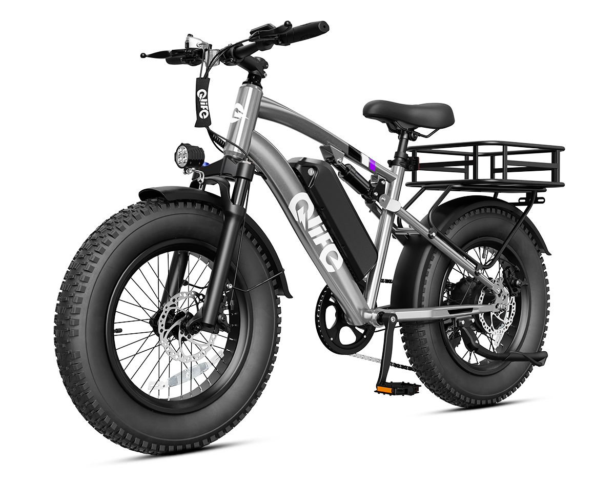 Racer 2.0 20x4.0 Fat Tire Electric Bike, 48V 750W Peak 1200W Adult Beach Snow E-Bike US Wholesale MOQ 1