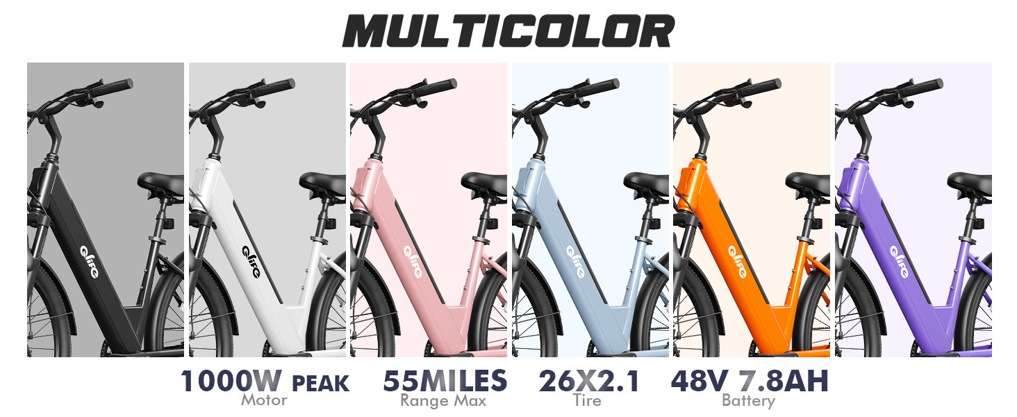 Qlife CITYONE ST Multicolor Options