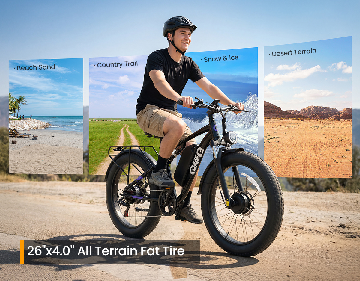 Racer Max All Terrain Fat Tires