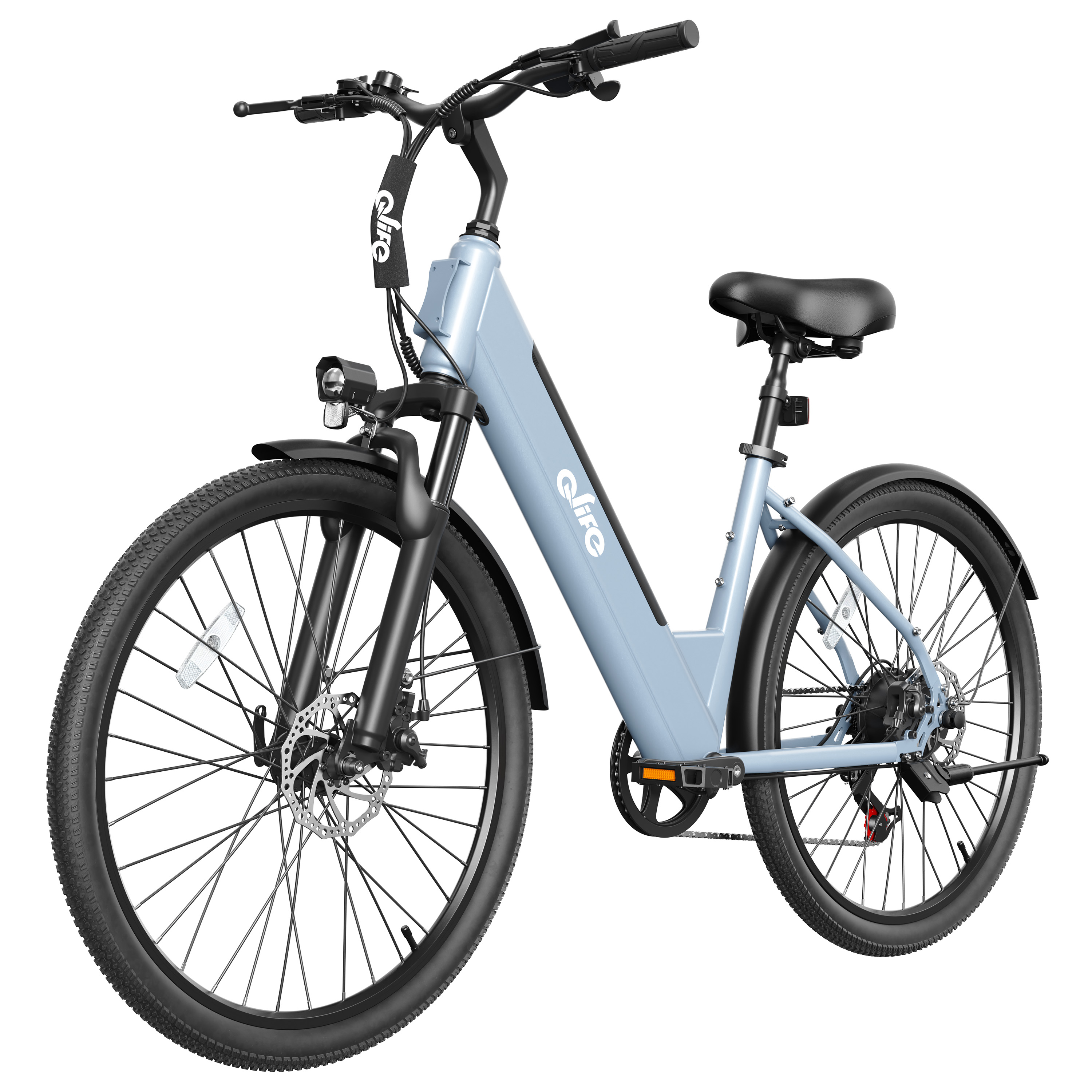 Qlife CITYONE ST (EB16Plus) Step-Thru Electric City Bike - 26"