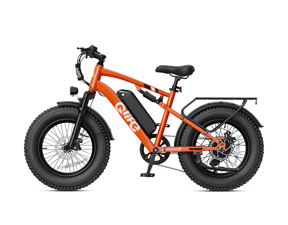 Racer 2.0 20x4.0 Fat Tire Electric Bike, 48V 750W Peak 1200W Adult Beach Snow E-Bike US Wholesale MOQ 1