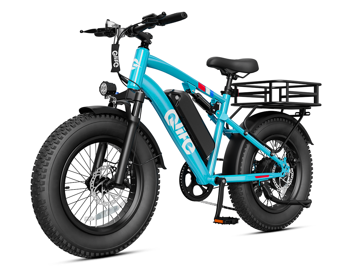 Racer 2.0 20x4.0 Fat Tire Electric Bike, 48V 750W Peak 1200W Adult Beach Snow E-Bike US Wholesale MOQ 1
