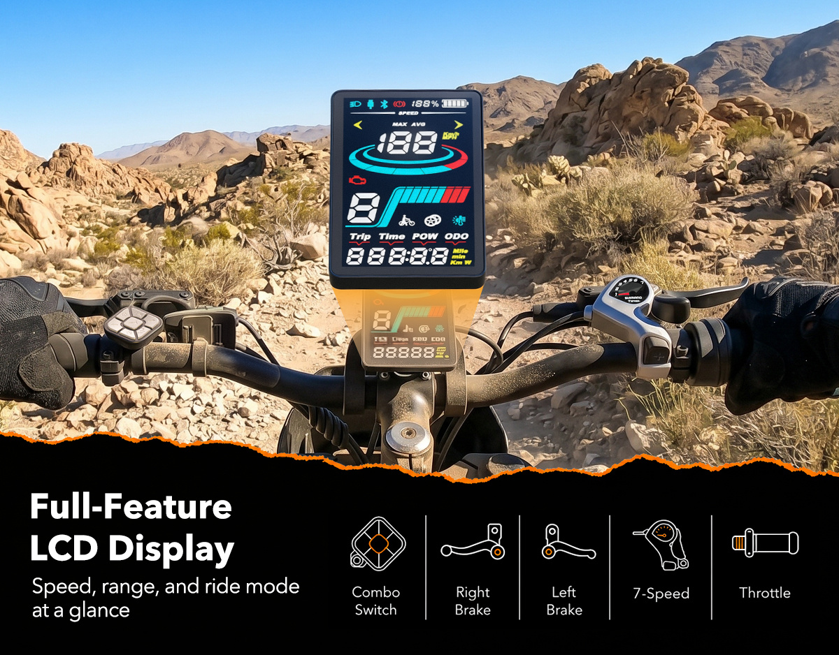 Full Feature Color LCD Display Cockpit