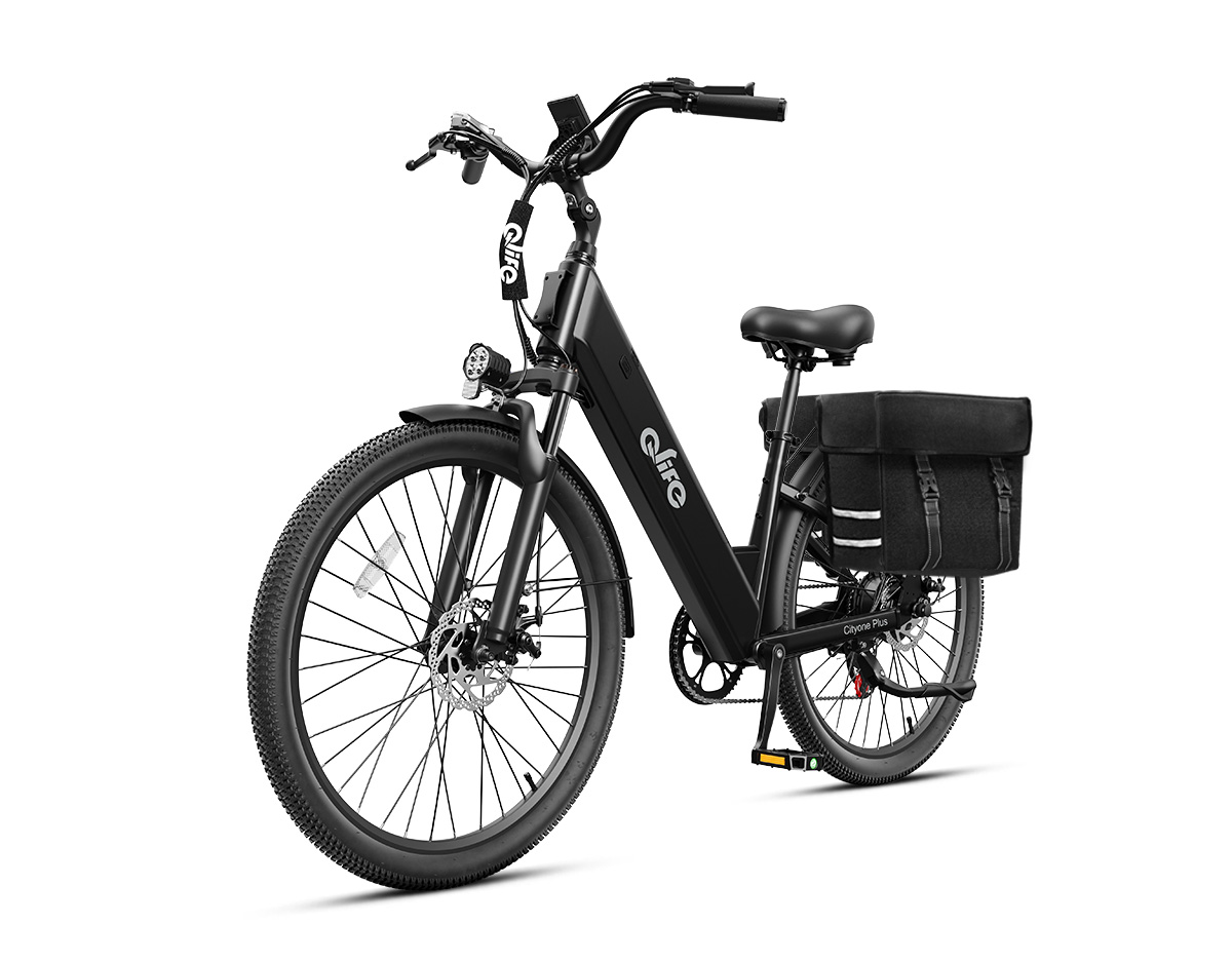 Cityone Plus Step-Thru Electric Commuter Bike, Peak 1000W UL Certified E-Bike US Warehouse Wholesale MOQ 1-Qlife Bike Wholesale | US E-Bike Distributor
