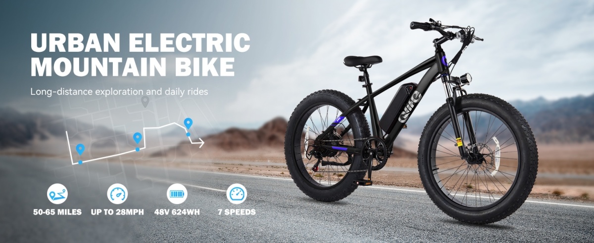 Racer Plus Urban Electric Mountain Bike Overview