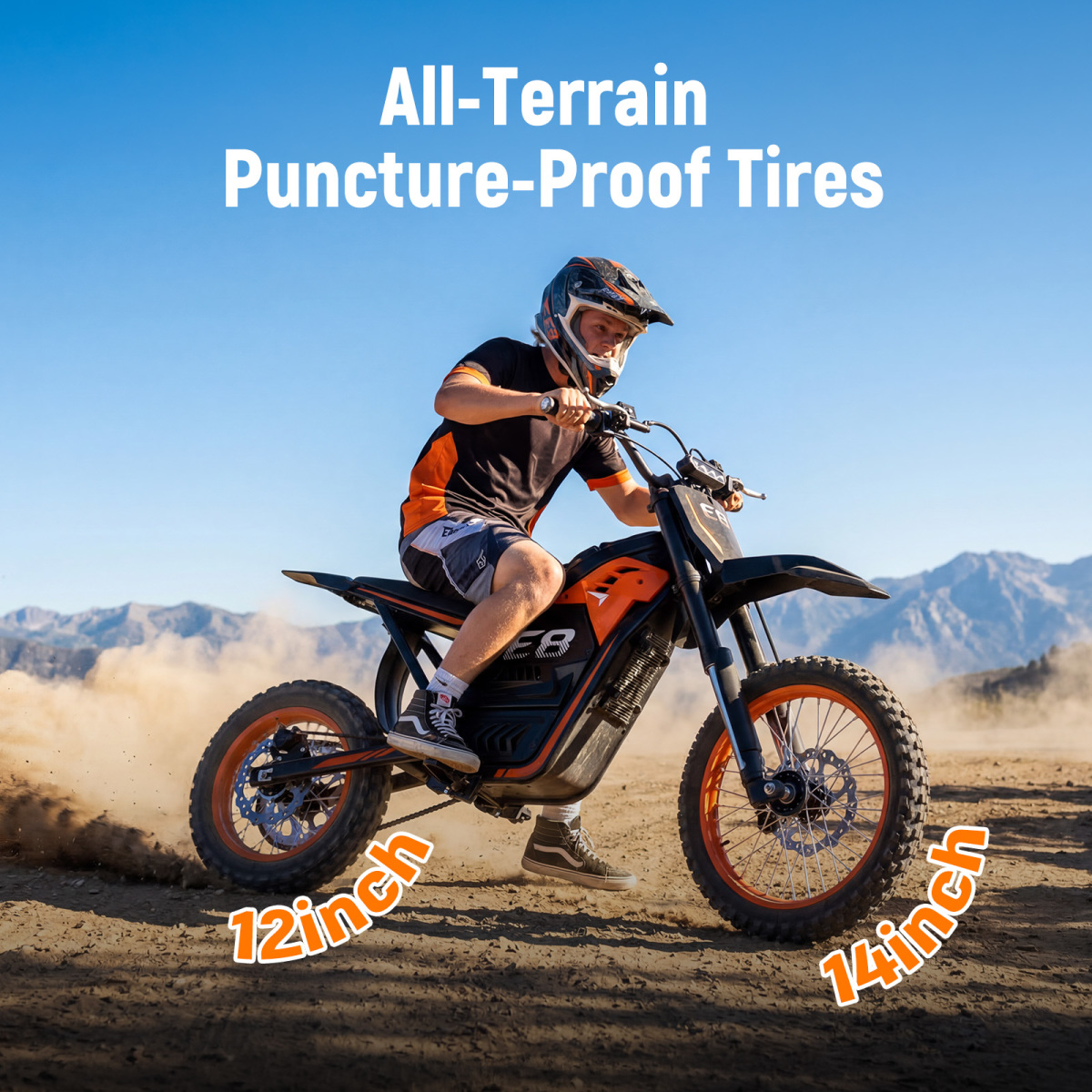 Vela E8 Staggered Off-Road Knobby Tires
