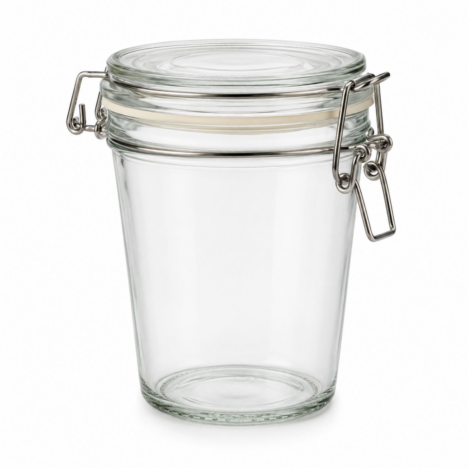 Tarro de Vidrio Transparente con Tapa Hermética 750ml-kasanest
