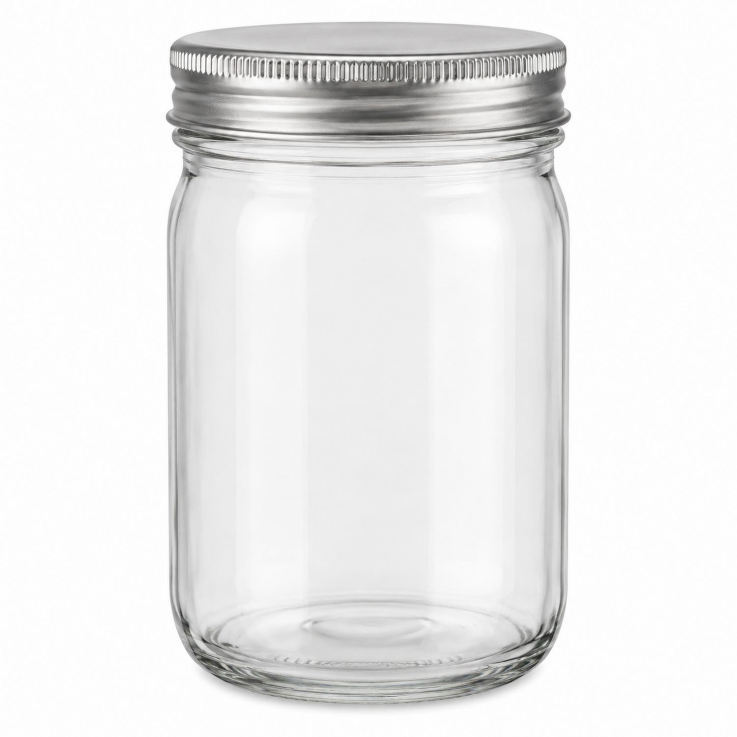 Tarro de Vidrio con Tapa Metálica 500ml-kasanest