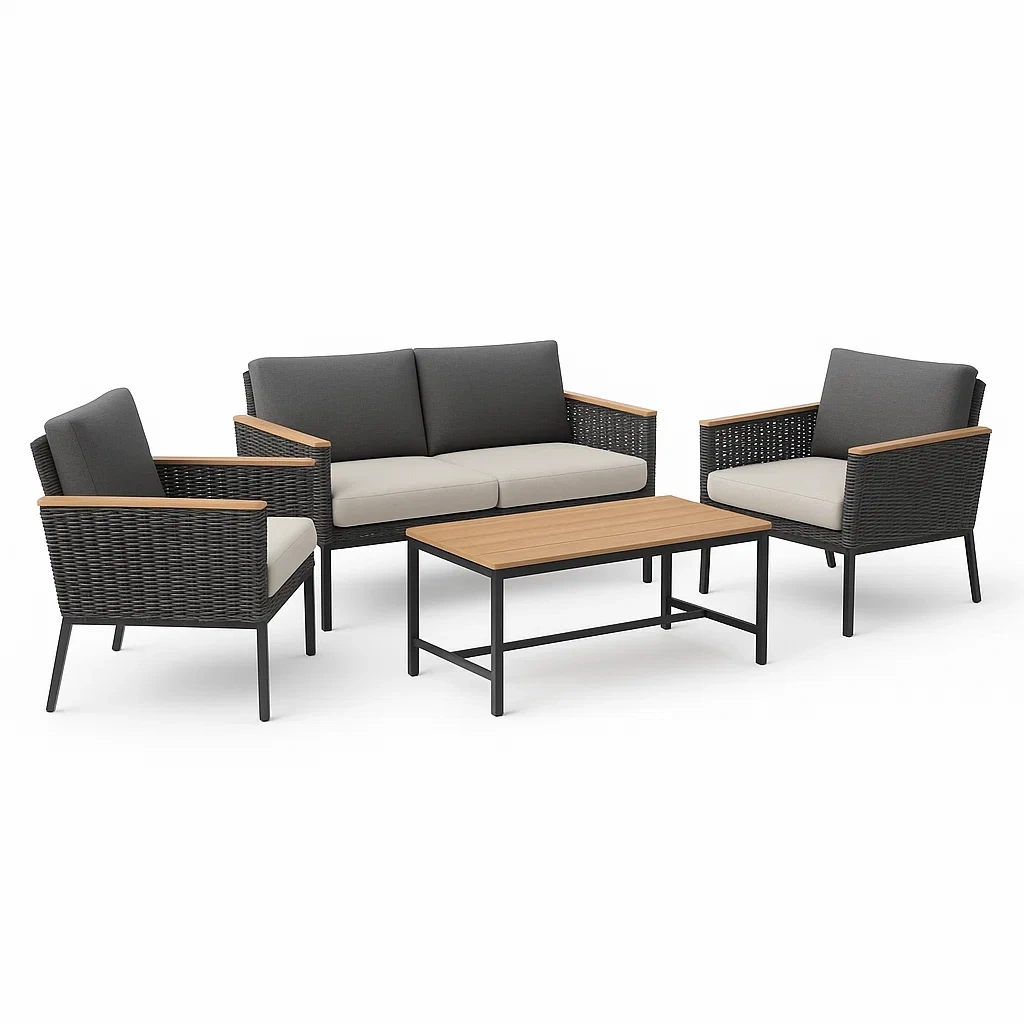 Möbelset,Garten-Loungemöbelset-Livalira