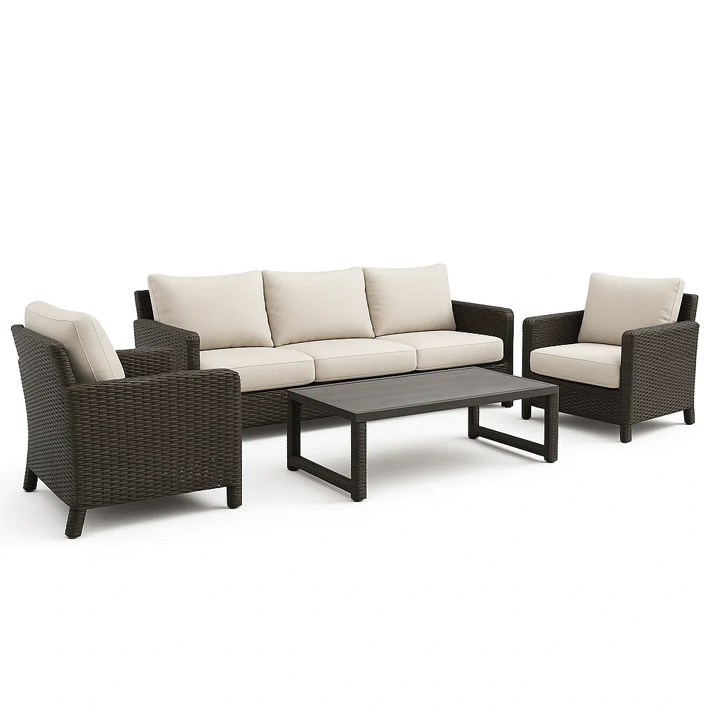 Möbelset,Garten-Loungemöbelset-Livalira
