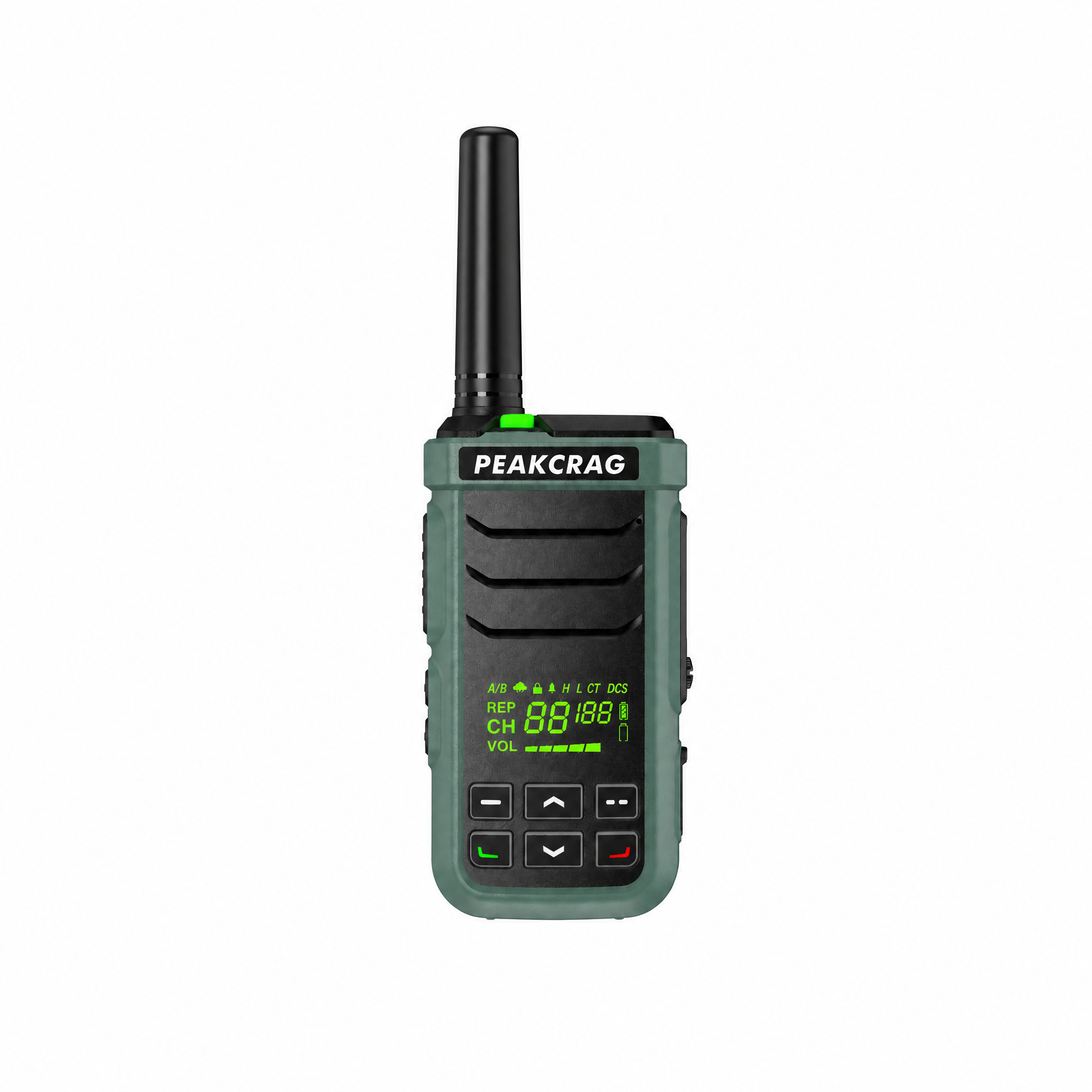 PEAKCRAG P21 Floating Walkie Talkie – IP68 Waterproof, Works in Hot & Cold, 22 Preset Channels