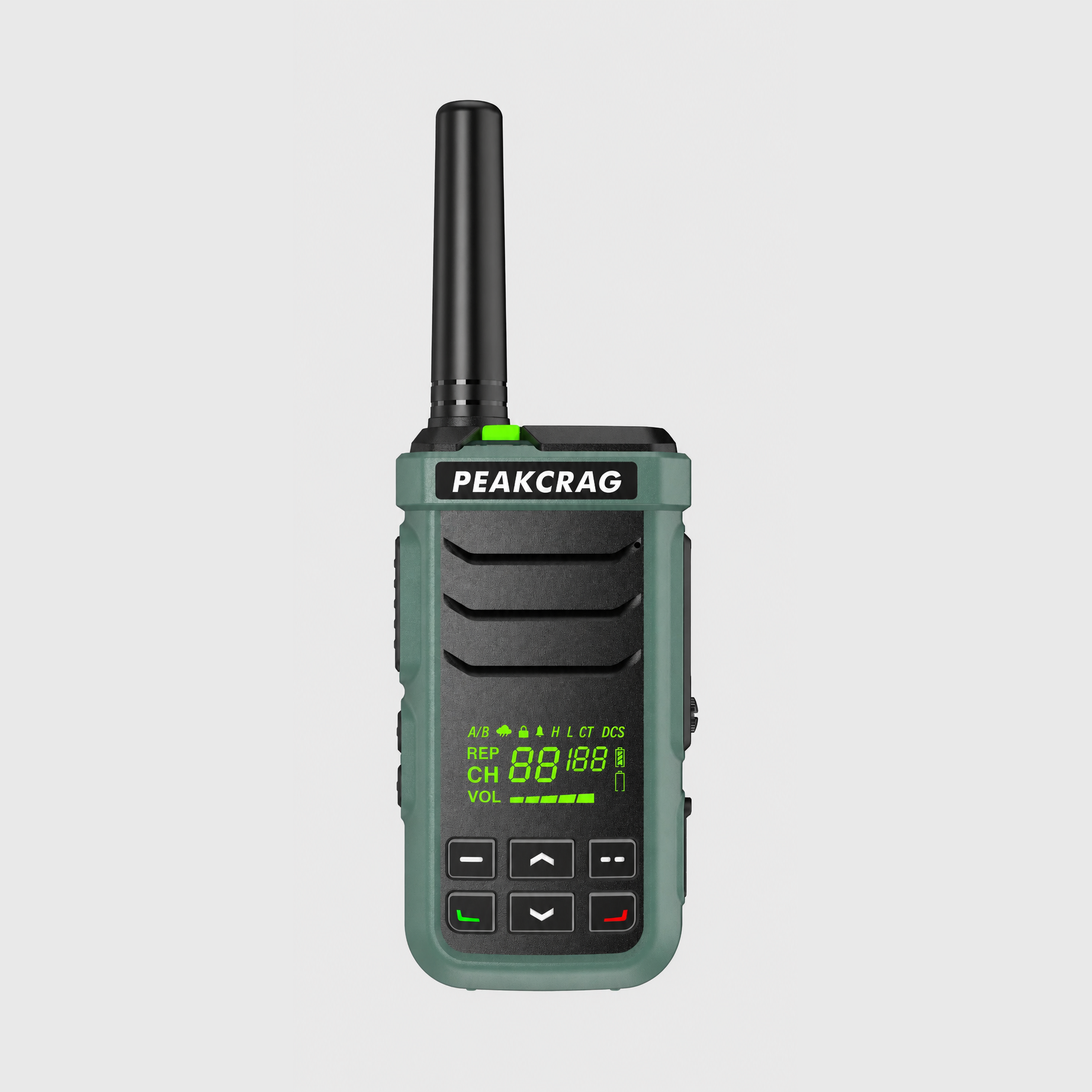 PEAKCRAG MT2 Floating Walkie Talkie – IP68 Waterproof, Works in Hot & Cold, 22 Preset Channels