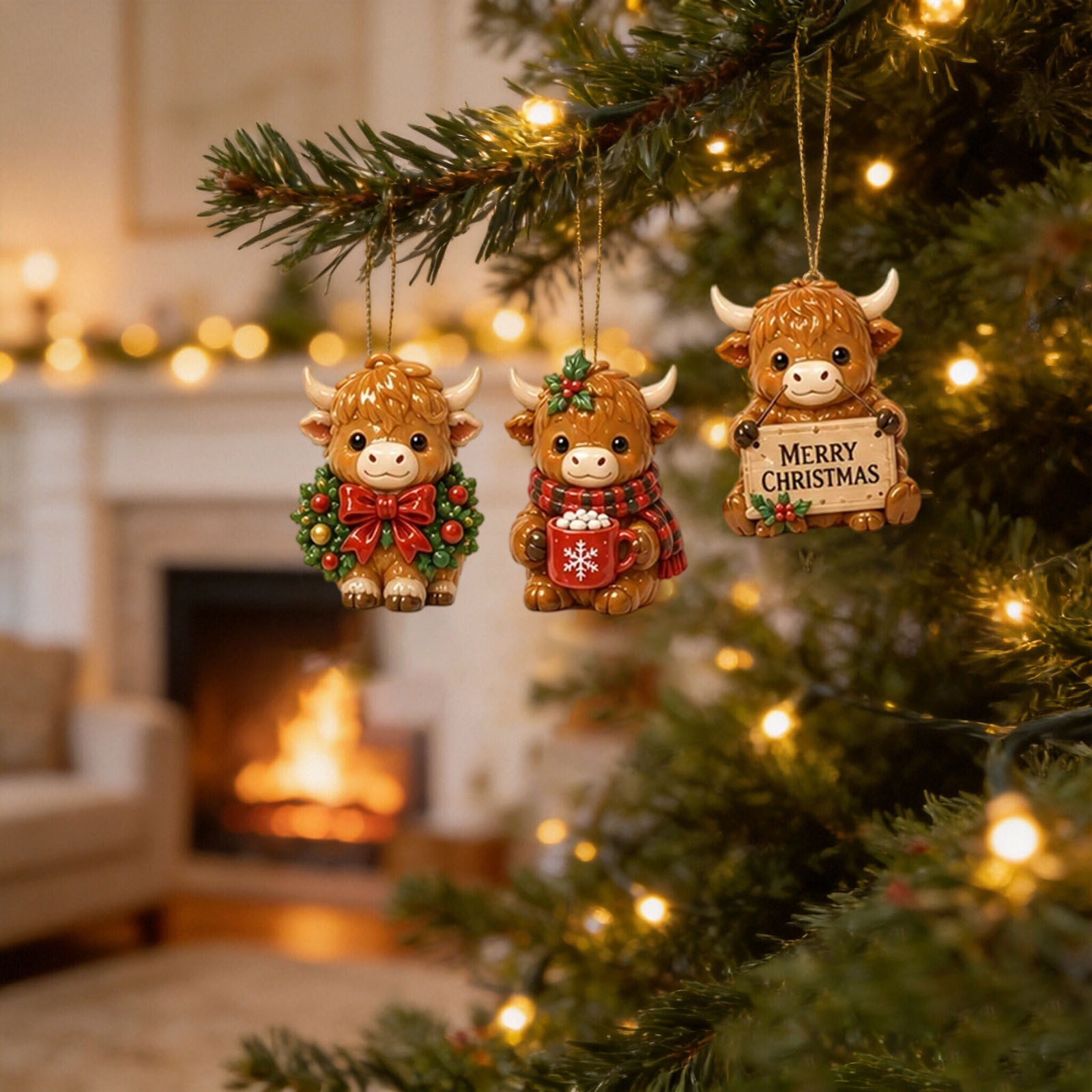 🎄🔥CHRISTMAS KICKOFF 49% OFF - 2026 Days of Highland Cow Blind Box - 24-Day Festive Countdown