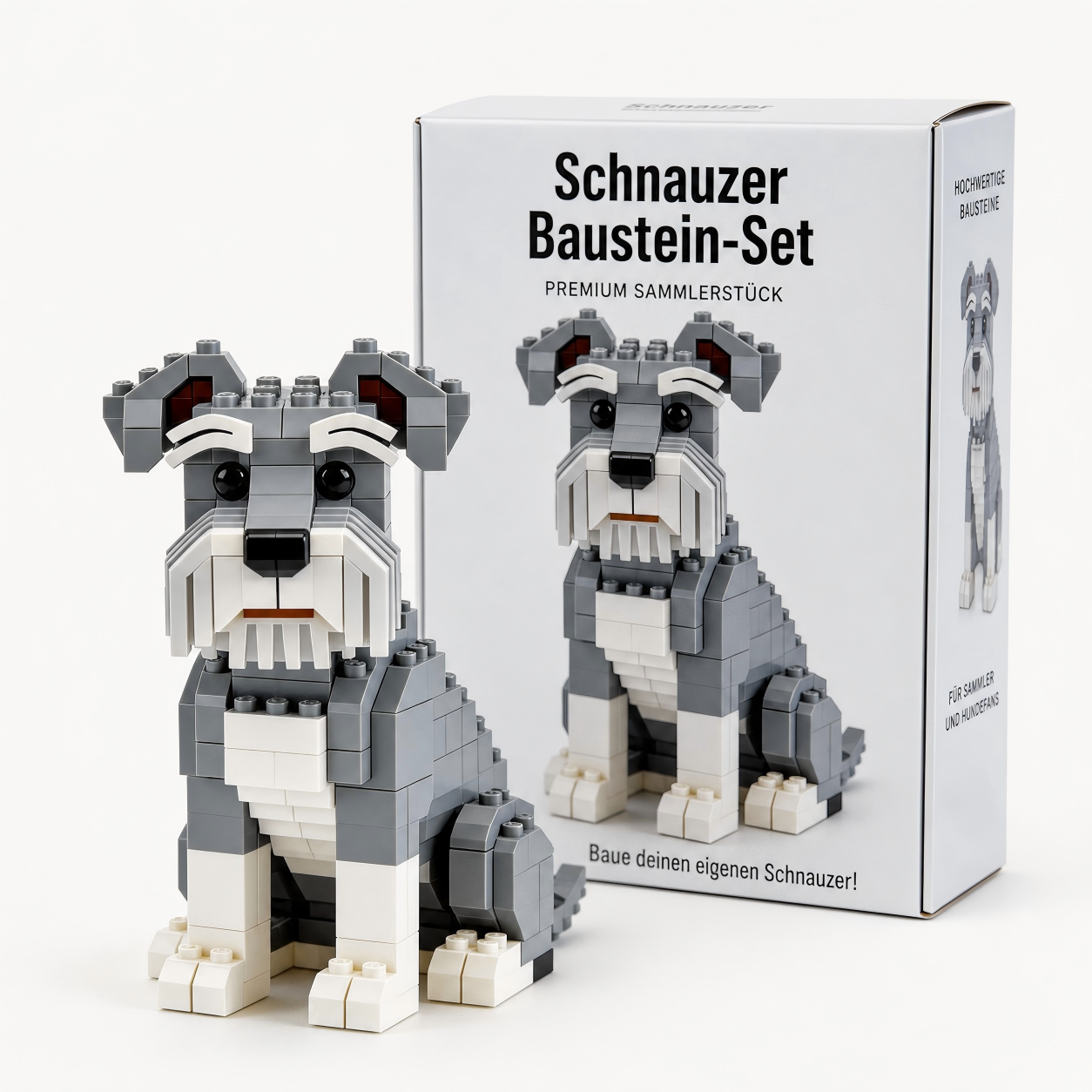 🐶 Schnauzer-Bausteinset 🎁 Kaufe 2 & erhalte kostenlosen Versand