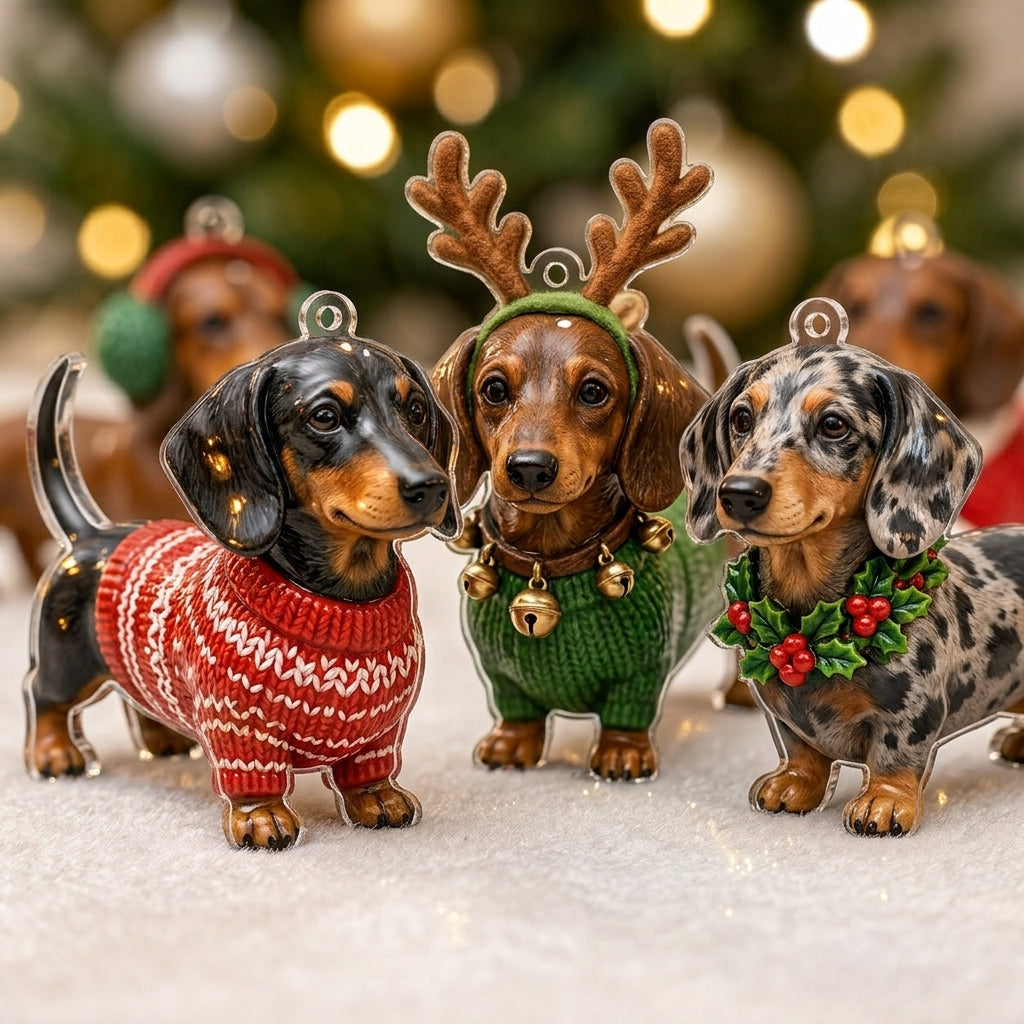 🎄 2026 Christmas Dachshund Advent Calendar💕🐶