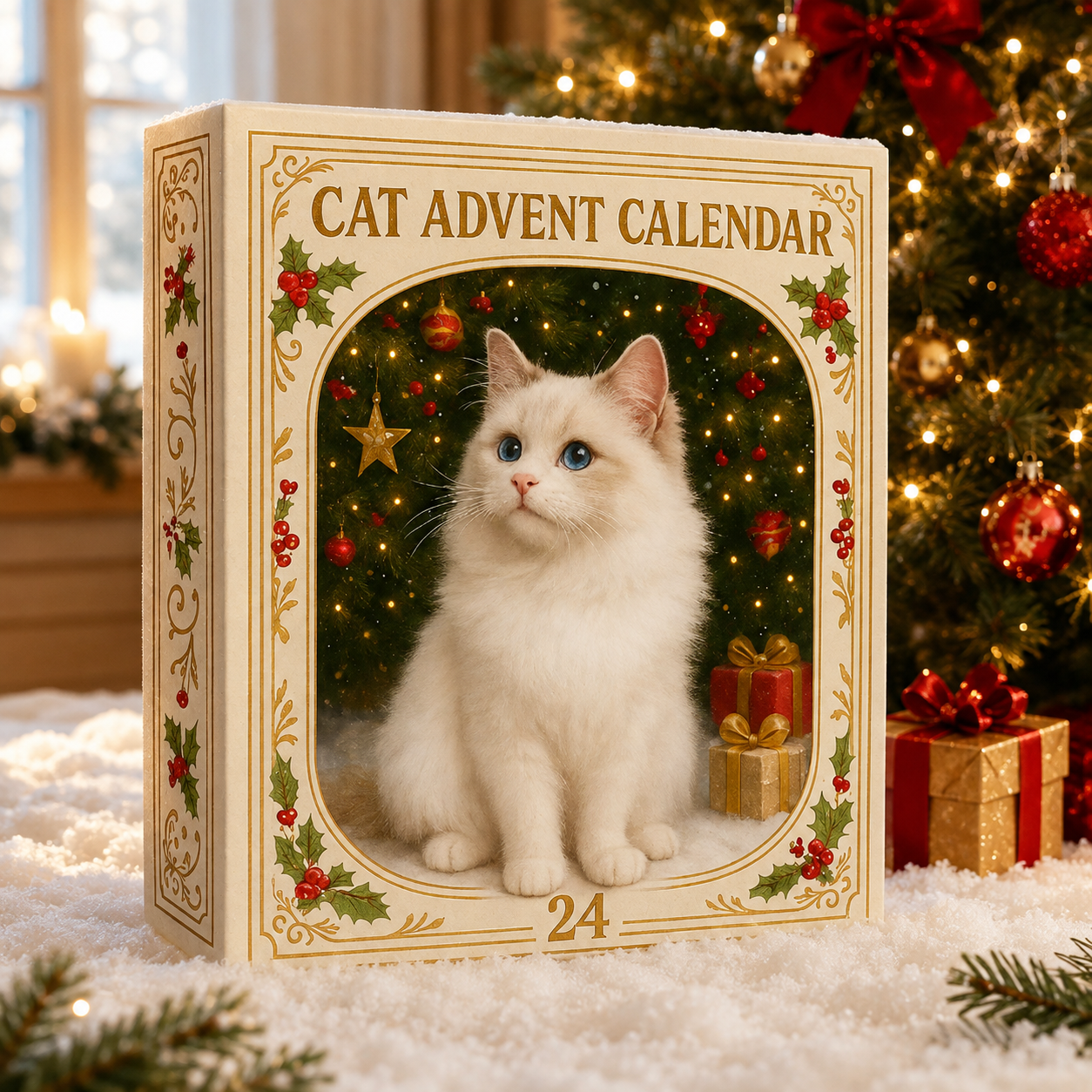 🎄 2026 Christmas  Cat Advent Calendar Blind Box💕🐱