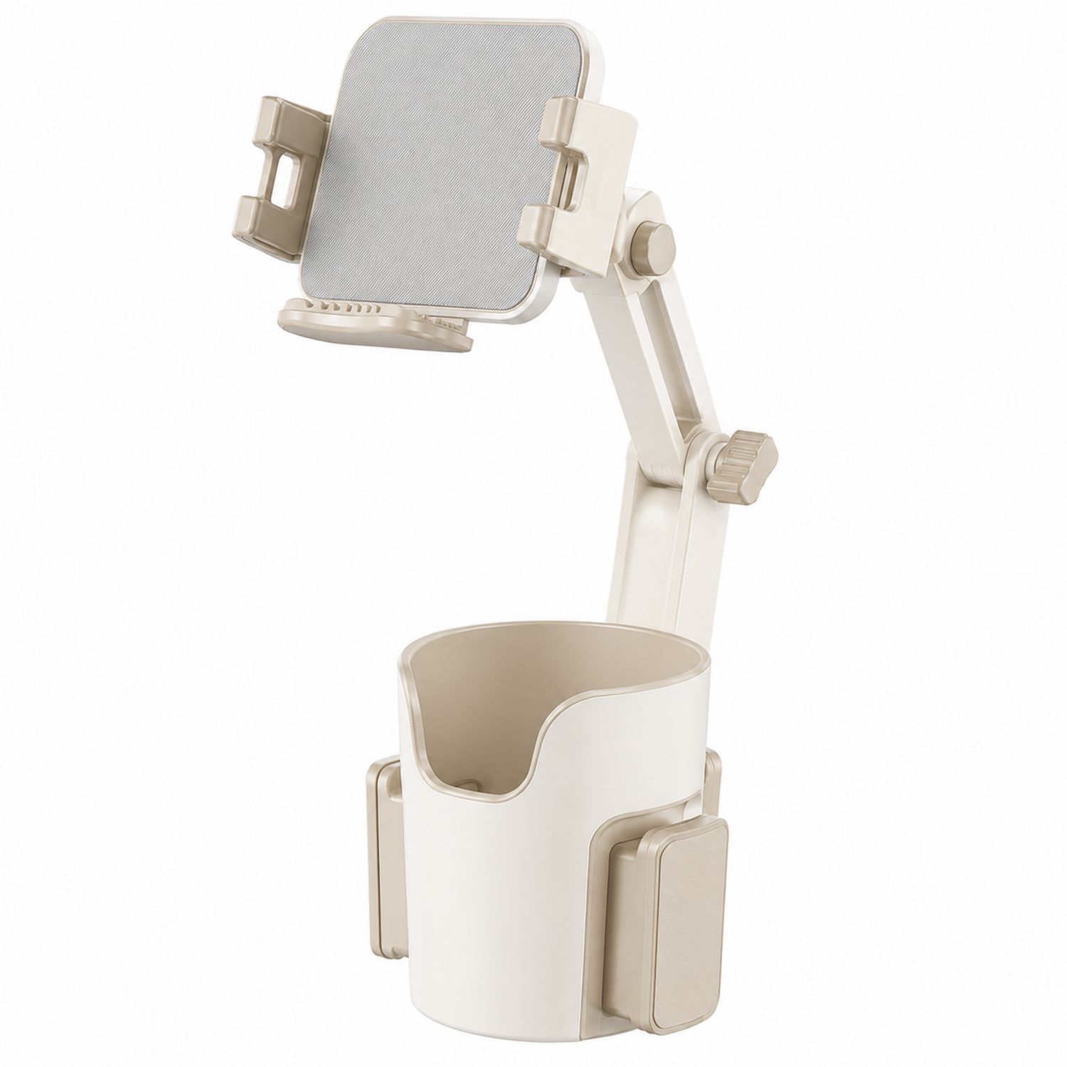 Supporto Universale per Telefono da Auto Regolabile Beige