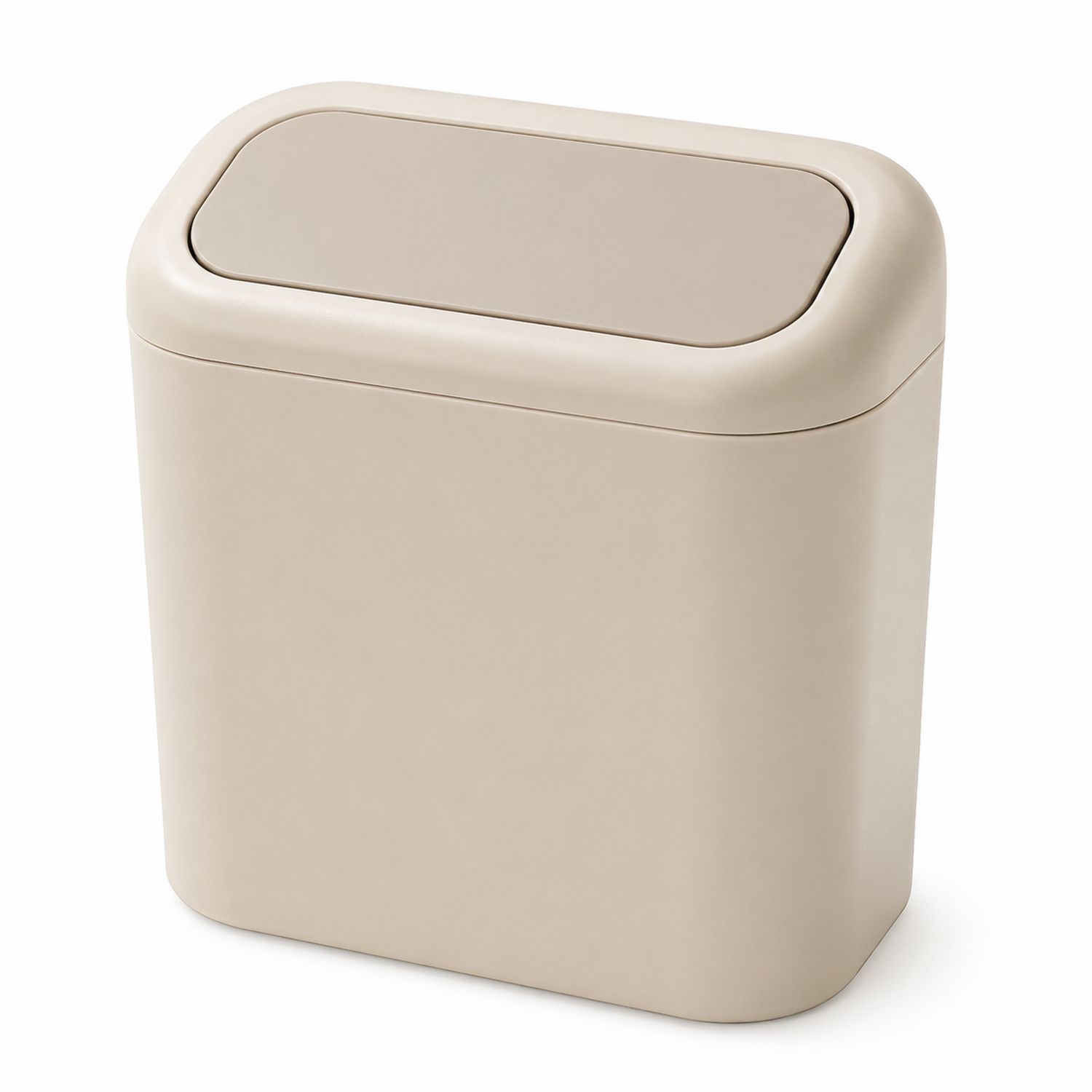 Pattumiera Moderna Beige 12L