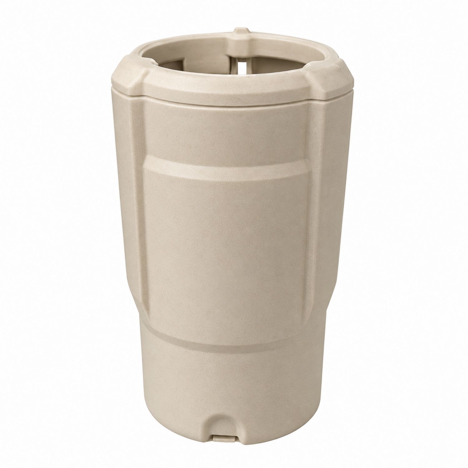 Portarifiuti cilindrico beige 60L