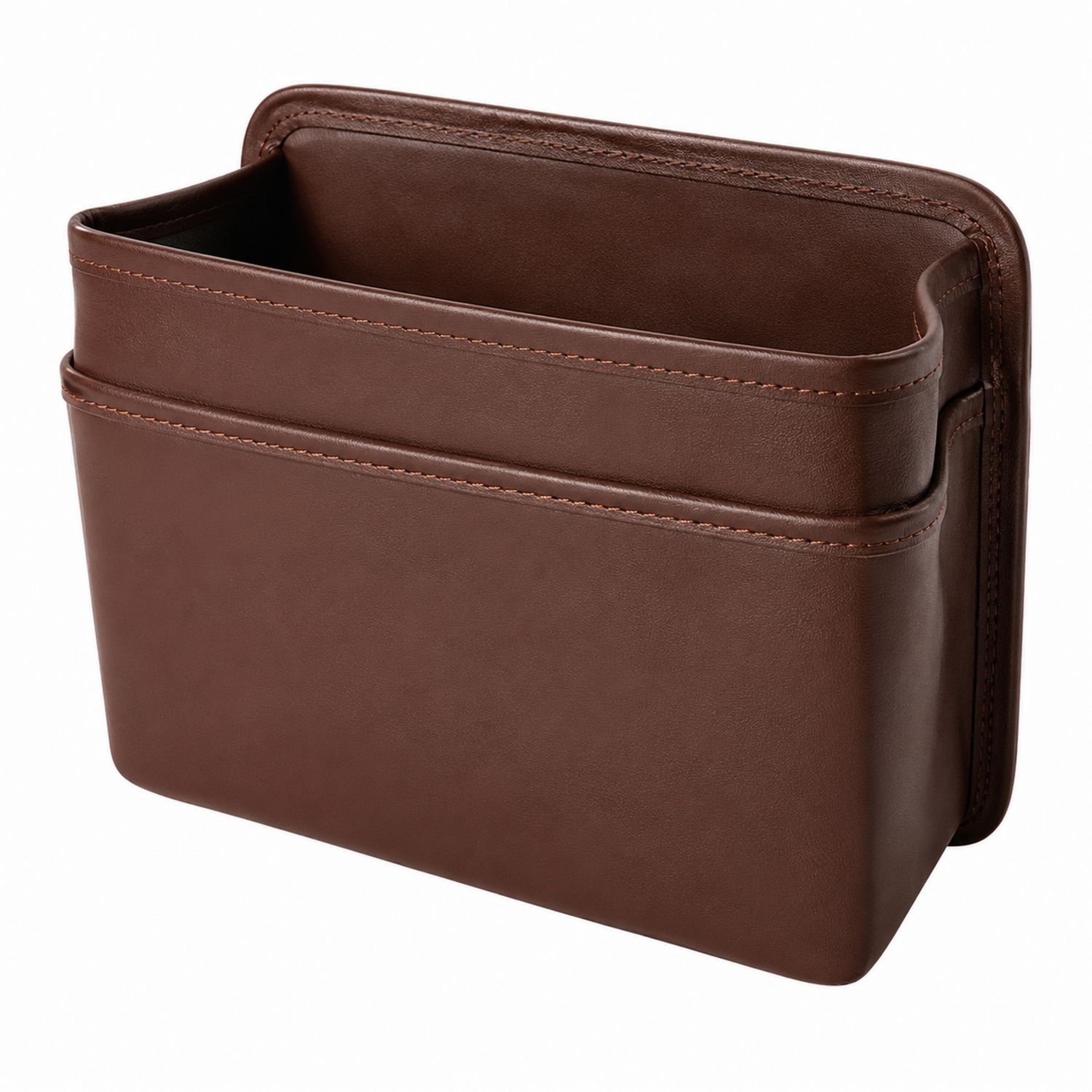 Portaoggetti Auto Marrone Elegante