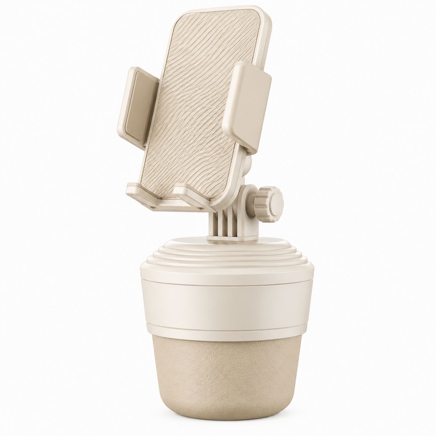 Supporto Regolabile per Telefono da Auto - Beige