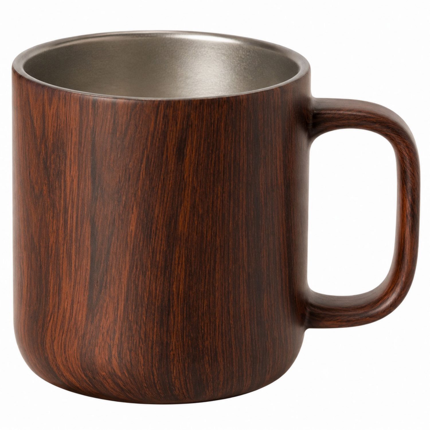 Isolierter Edelstahlbecher in Holzoptik 300ml-Velernocasa