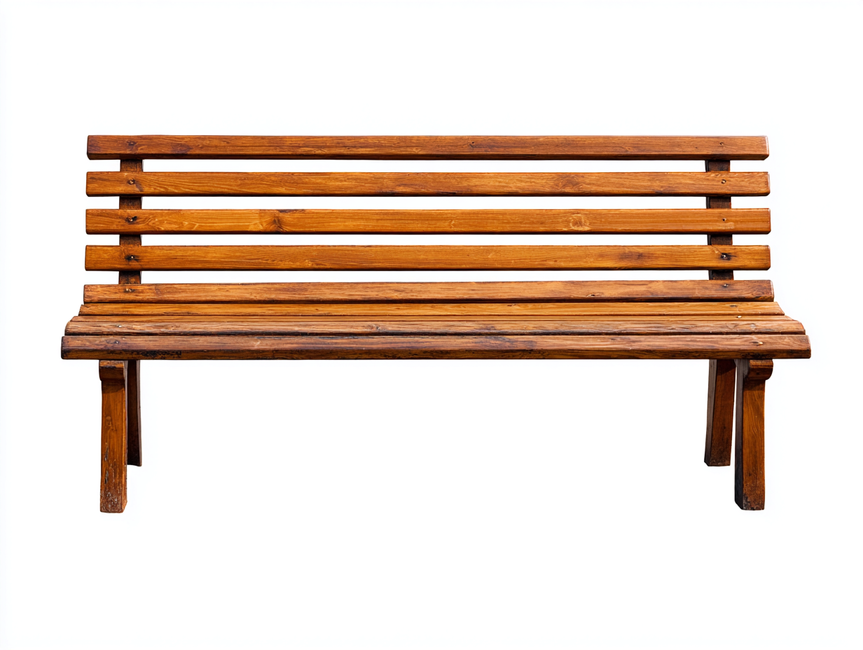 Gartenbank Holz 150x55x85 cm Braun klassisches Gartendesign-Vazencohaus