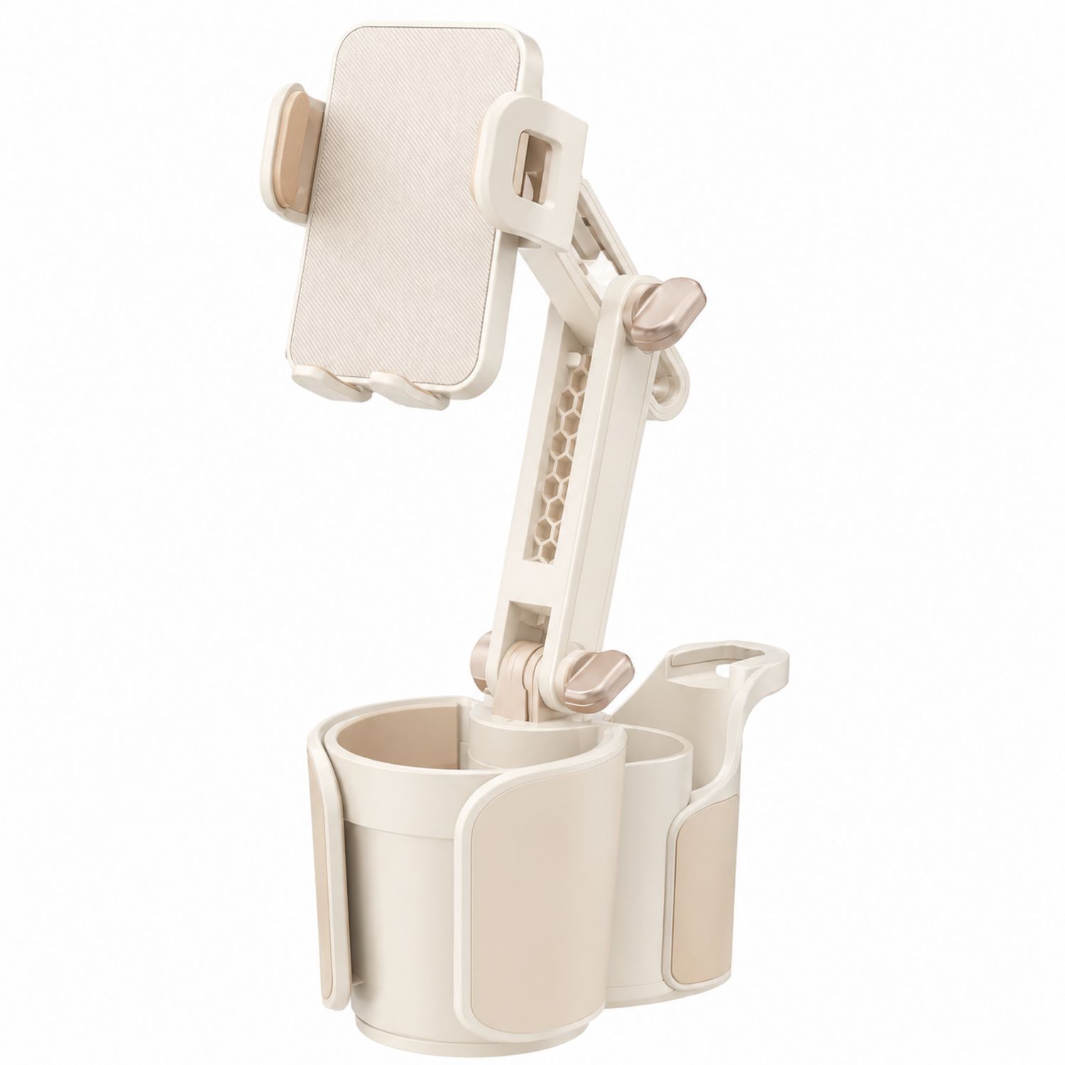 Soporte de Teléfono para Coche con Ajuste en Beige