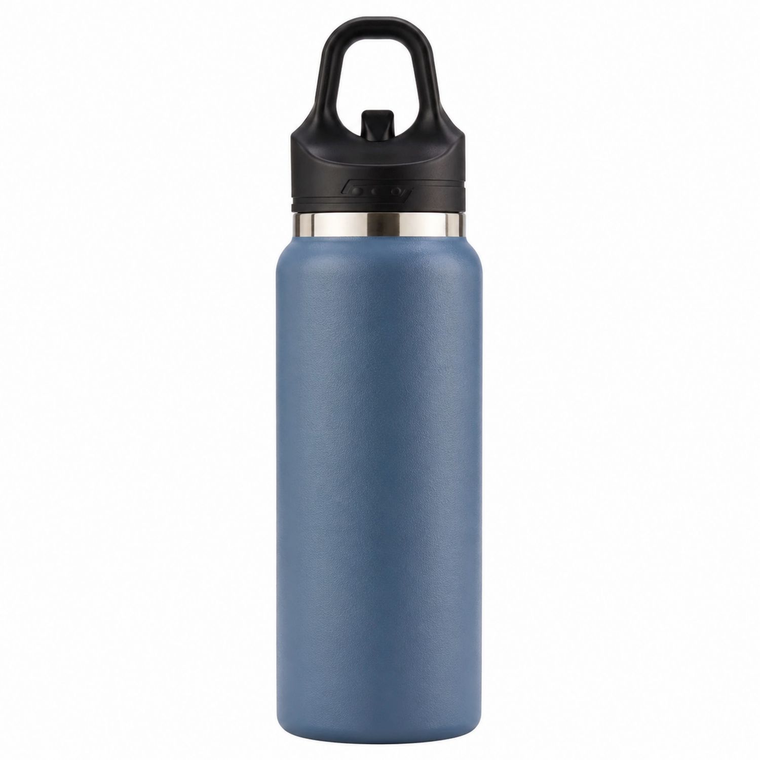 Blaue Isolierflasche 500ml mit auslaufsicherem Verschluss