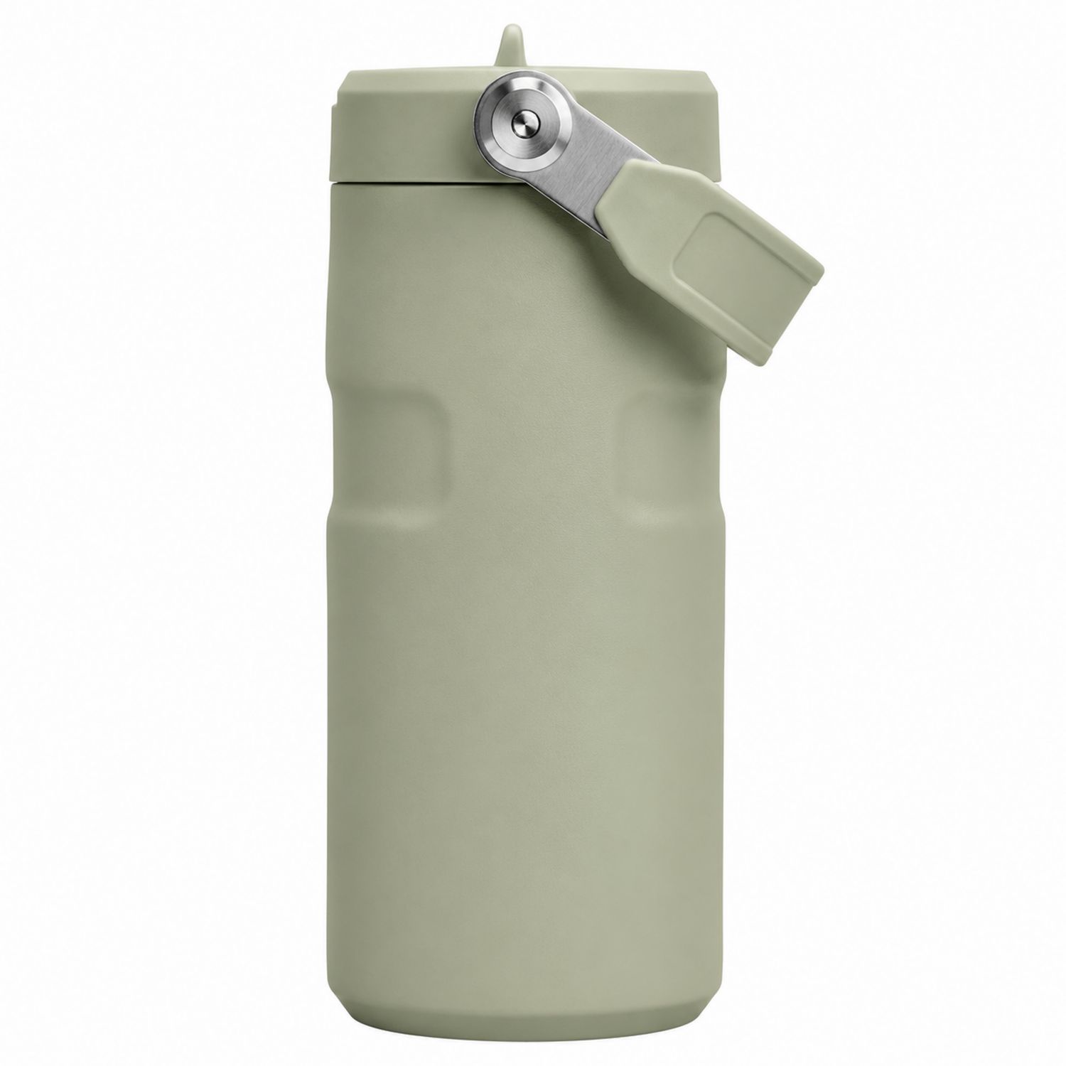 Isolierflasche 500ml mit Klappdeckel Olivgrün