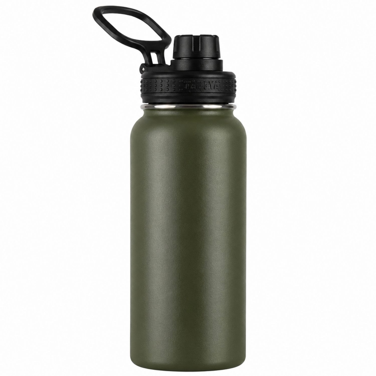 Thermosflasche mit Griff 500ml Olivgrün