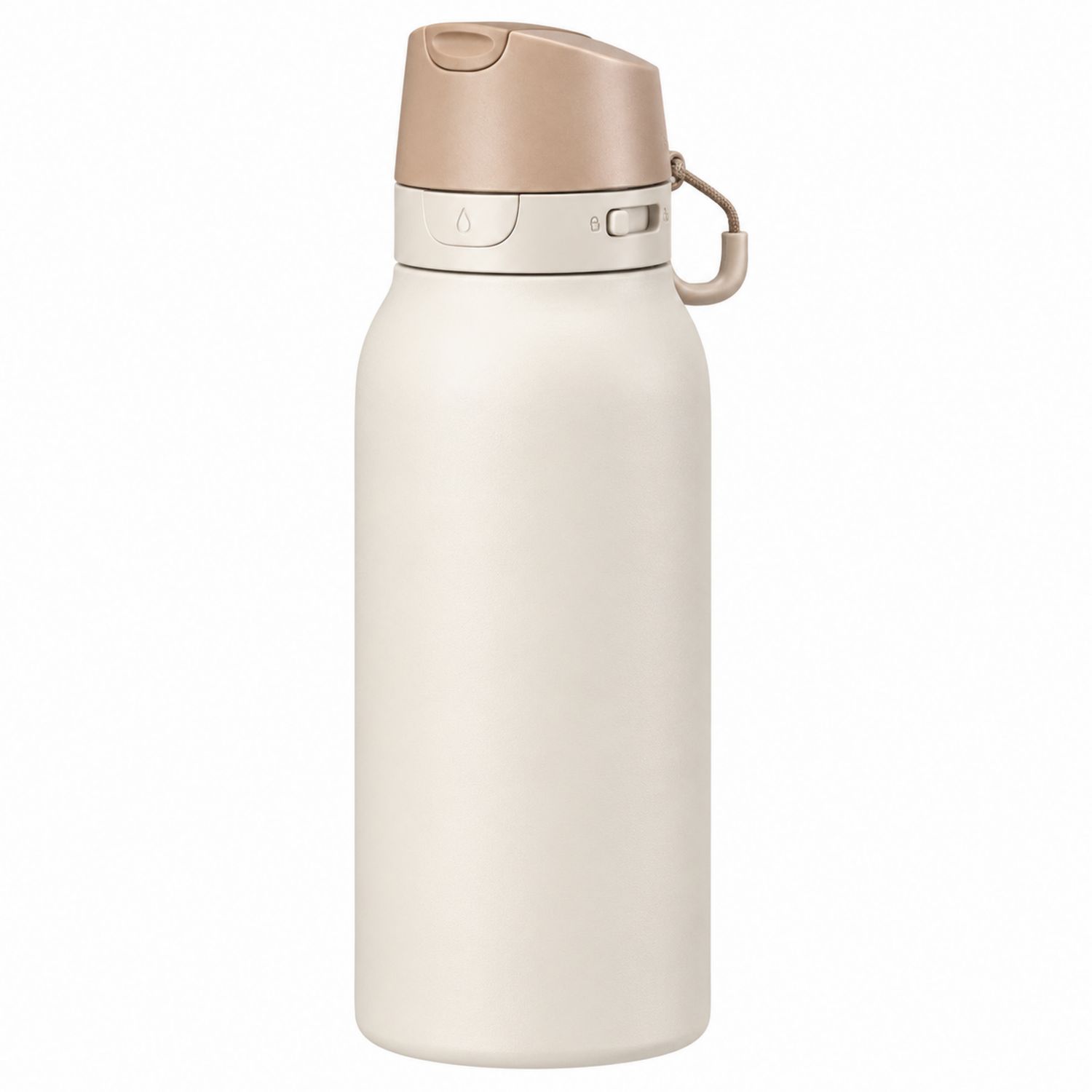 Vakuumisolierte Thermosflasche 480ml Beige