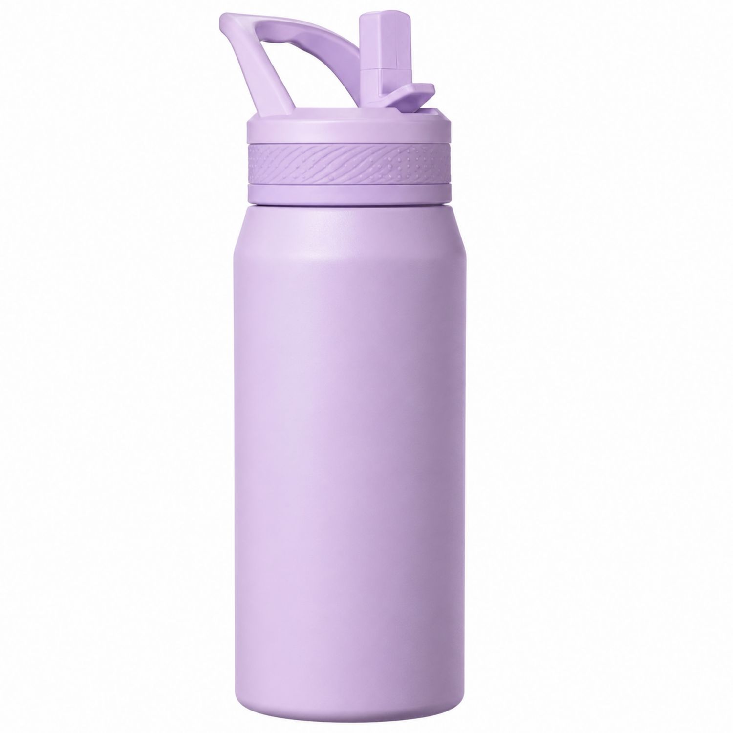 Lila Sporttrinkflasche 750 ml mit Auslaufsicherem Deckel