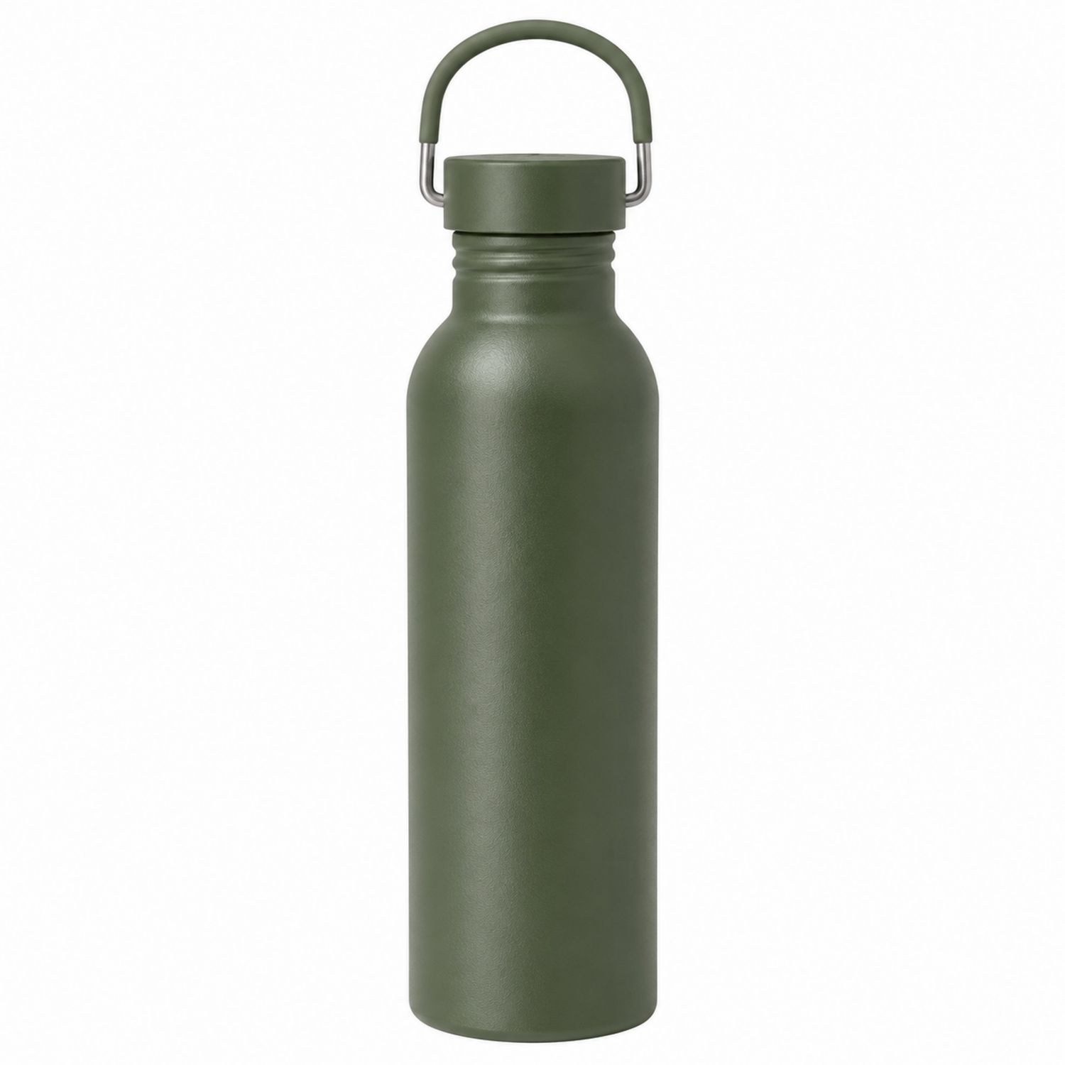 Grüne Edelstahl-Isolierflasche 500ml mit Tragbarer Griff
